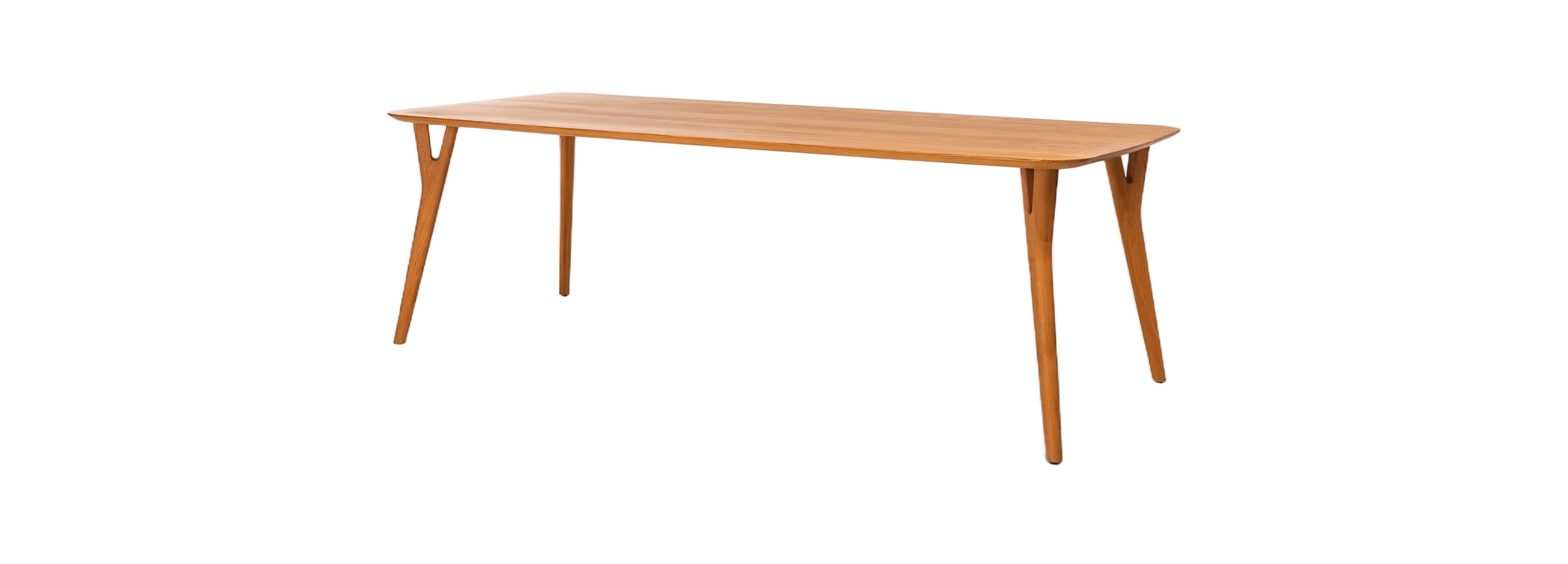 Twijg tafel eiken olie