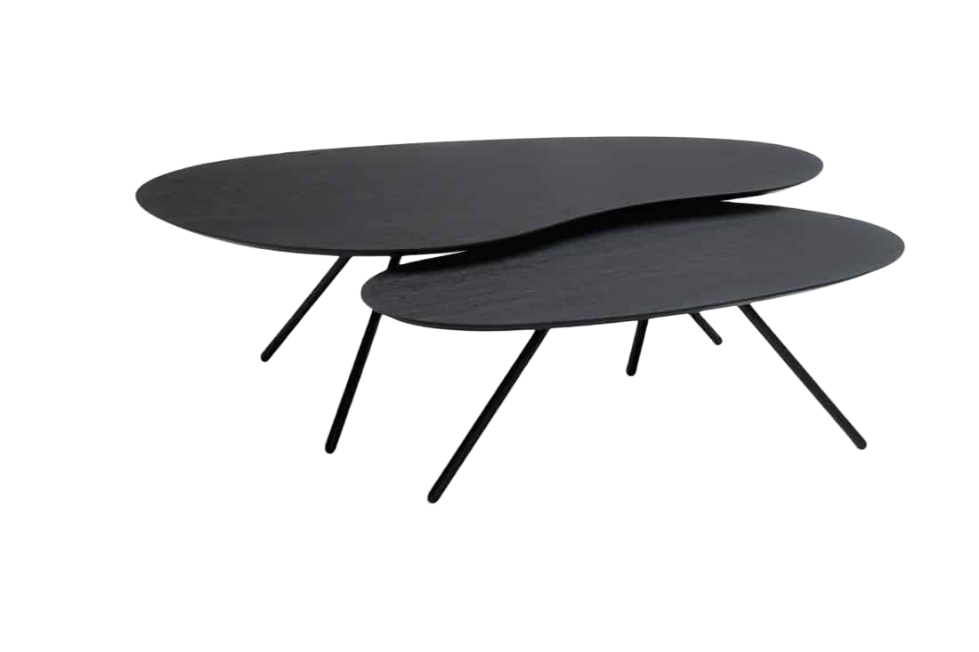 Cloudy salontafels – HPL Oak