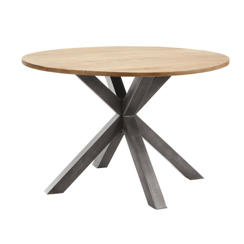 Eettafel Mesola mangohout 140 cm rond natural