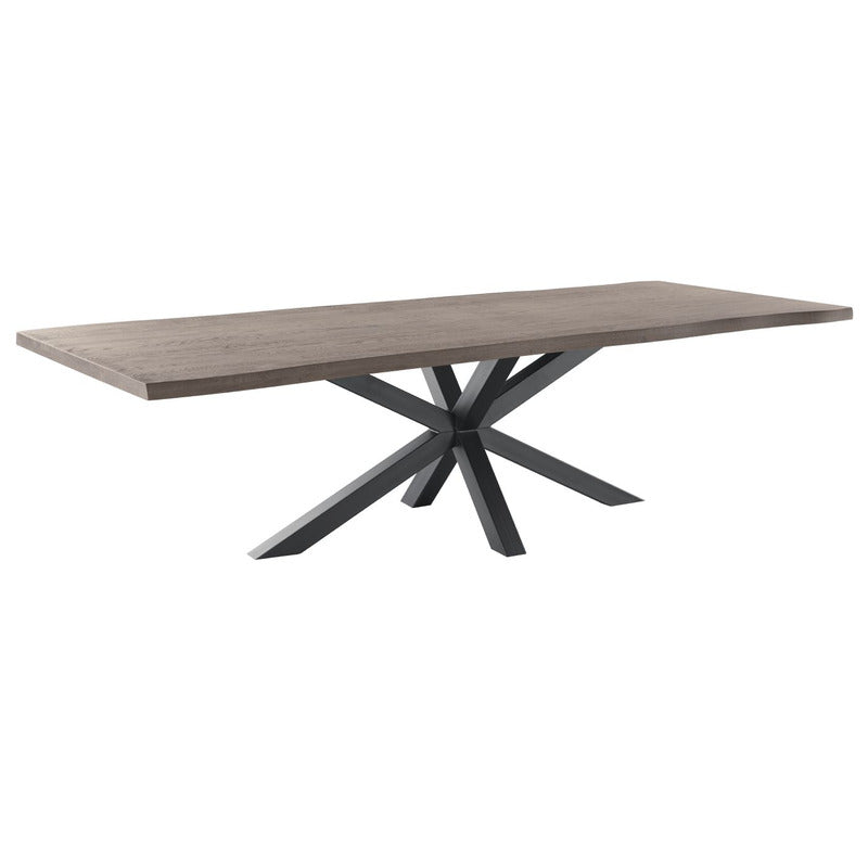 Eettafel Tavolo eikenhout 280x110 cm rechthoekig slate