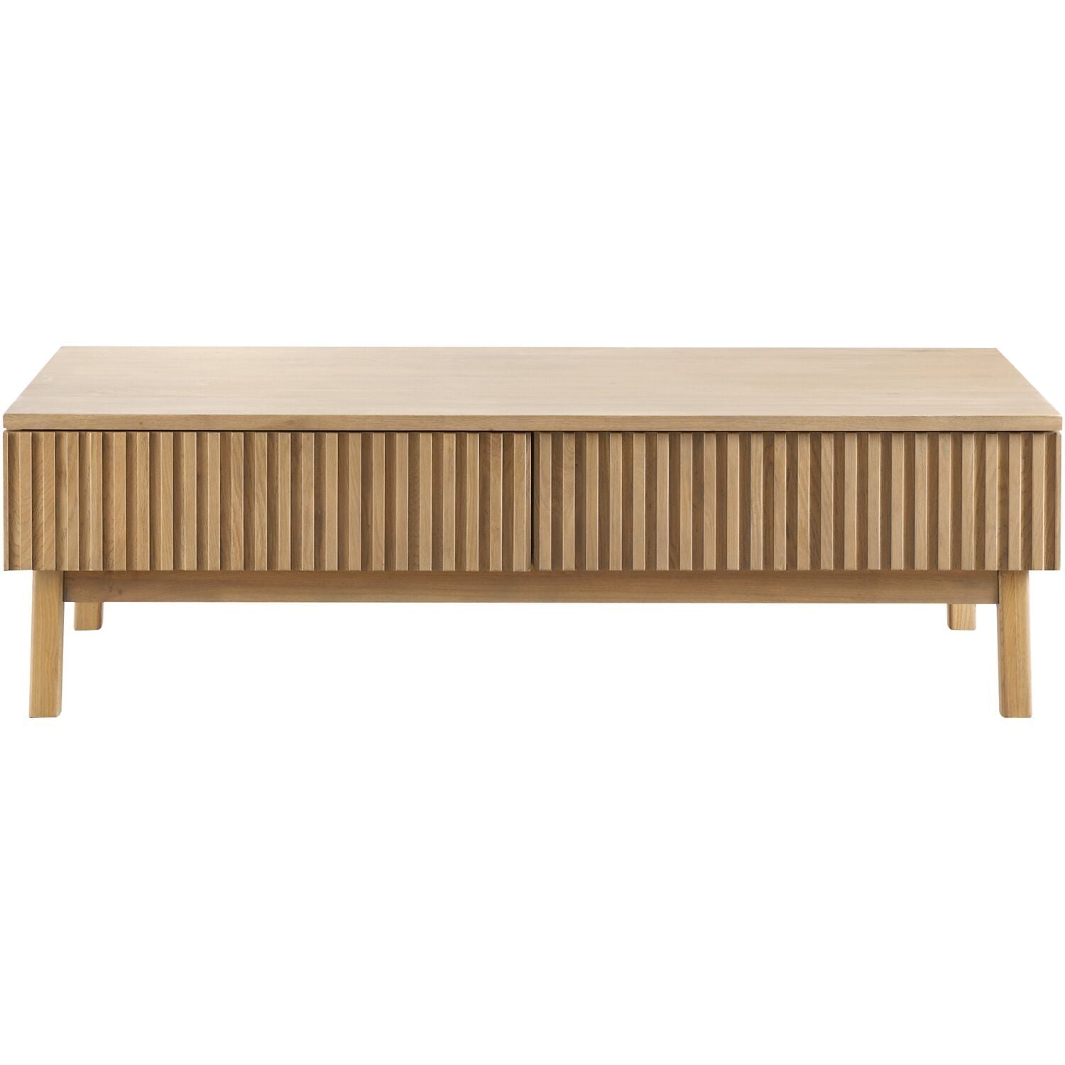 Salontafel Arrosto eikenhout 70x135 cm rechthoekig light roast