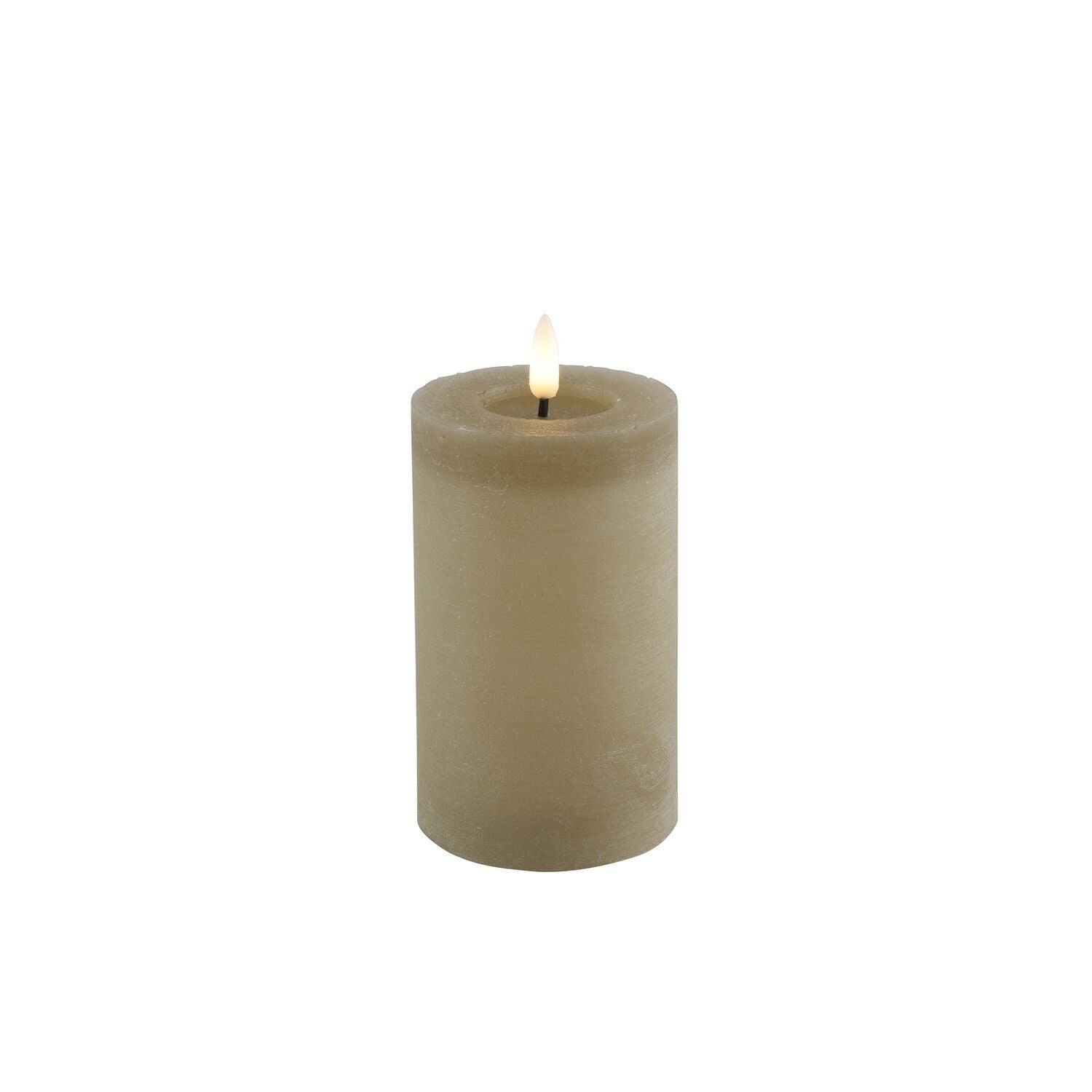 Stompkaars Benevento Led medium beige rond