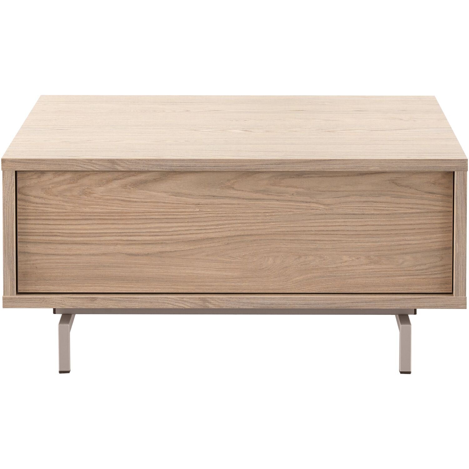 Salontafel Famosa 83x83 cm vierkant bruin