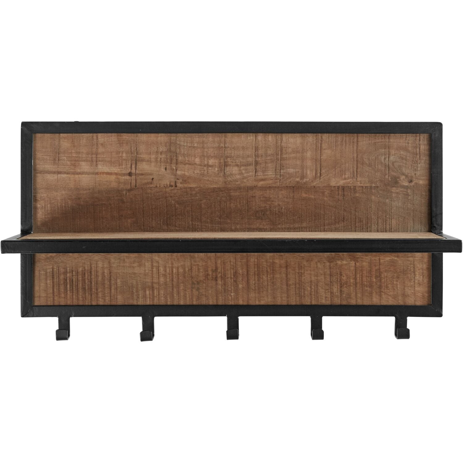 Kapstok Kinura mangohout 5 haken 70 cm breed