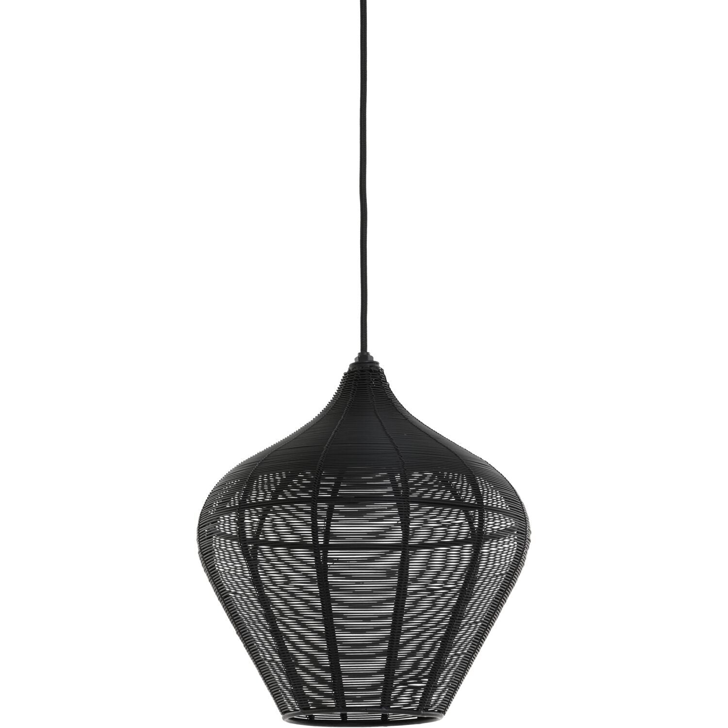 Hanglamp Bendigo zwart 27x29,5 cm