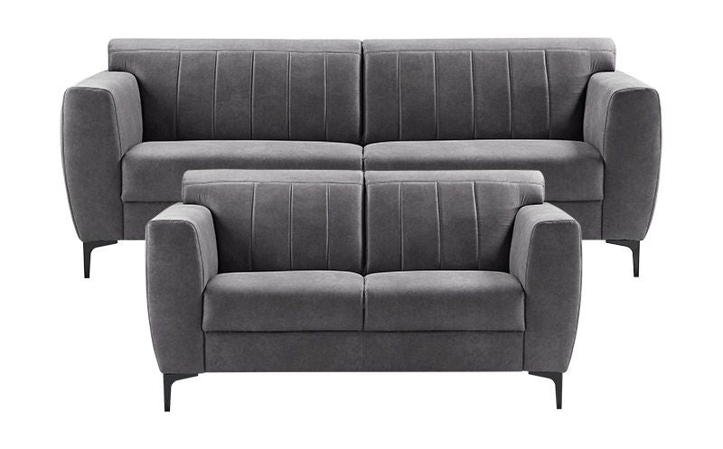 Bankstel 3+2 Ridgway antraciet premium comfort