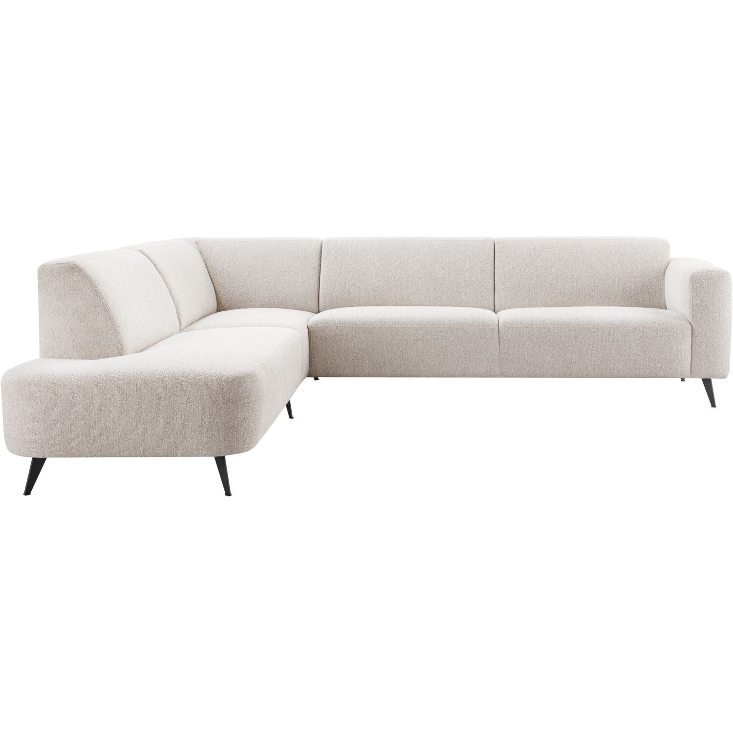 Hoekbank links Micco grijs premium comfort