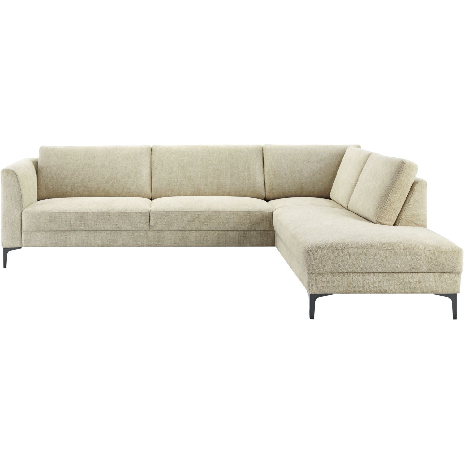 Hoekbank rechts Gulnare beige premium comfort