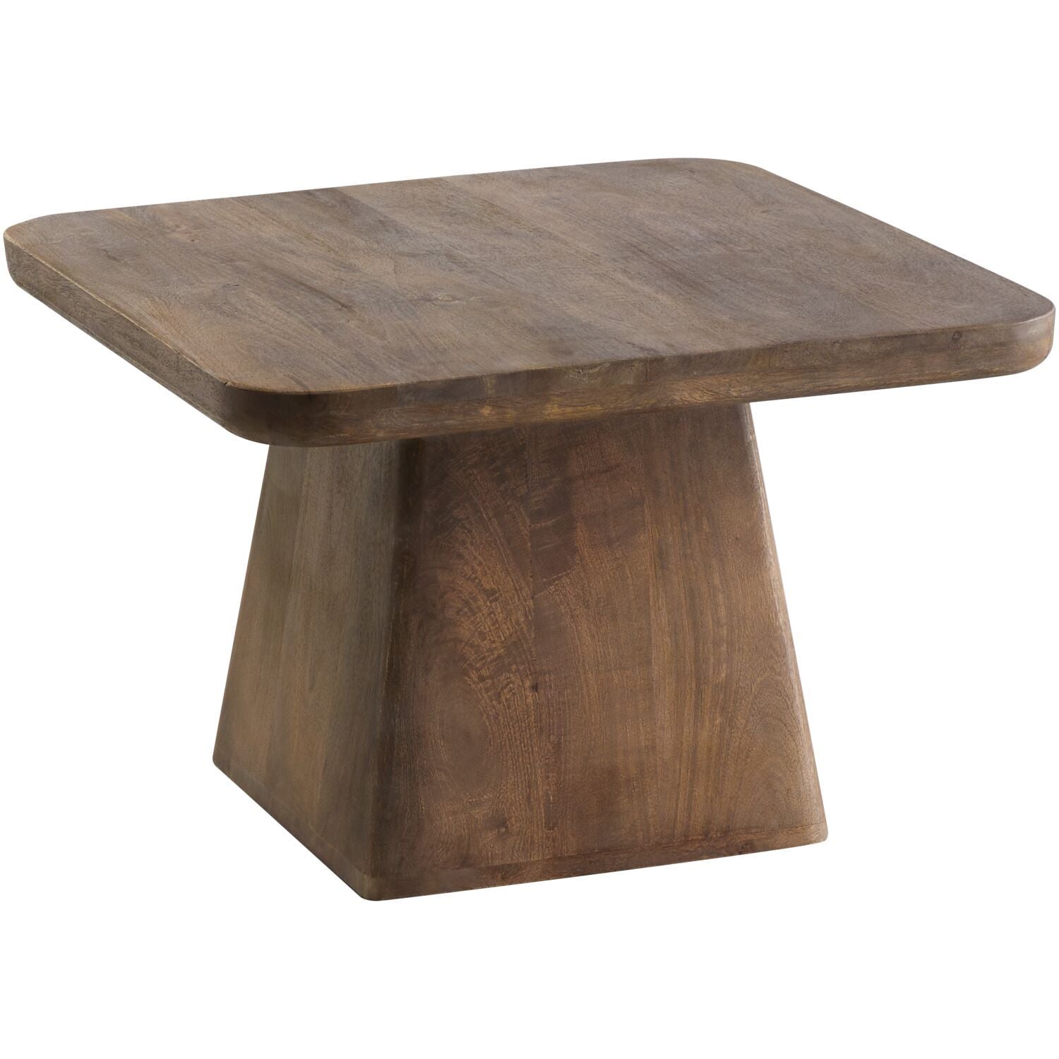 Bijzettafel Baru mangohout 60 cm vierkant