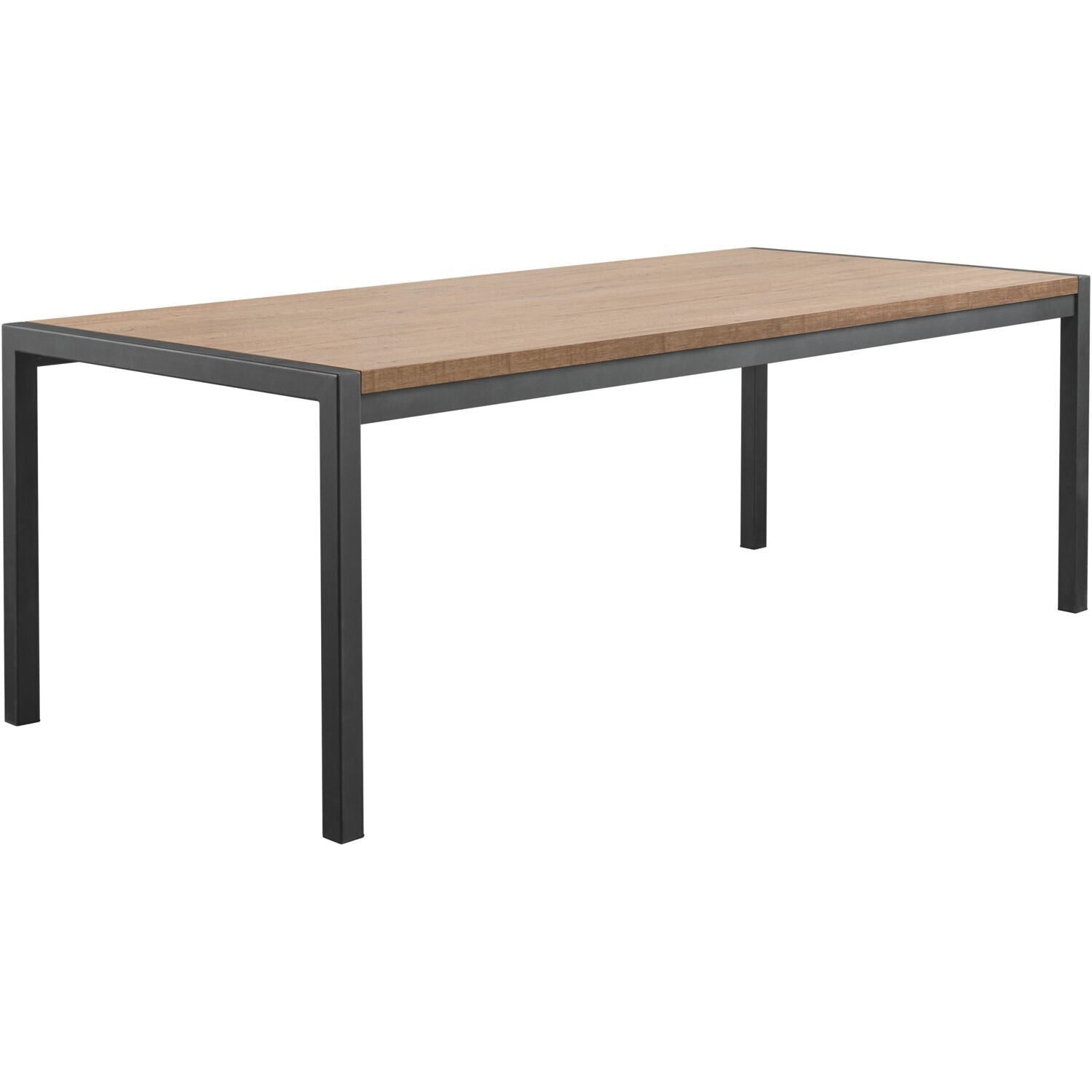 Eettafel Mantera 190x90 cm rechthoekig donkerbruin