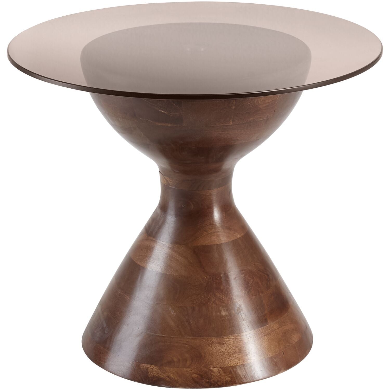 Bijzettafel Aboni mangohout 57 cm rond