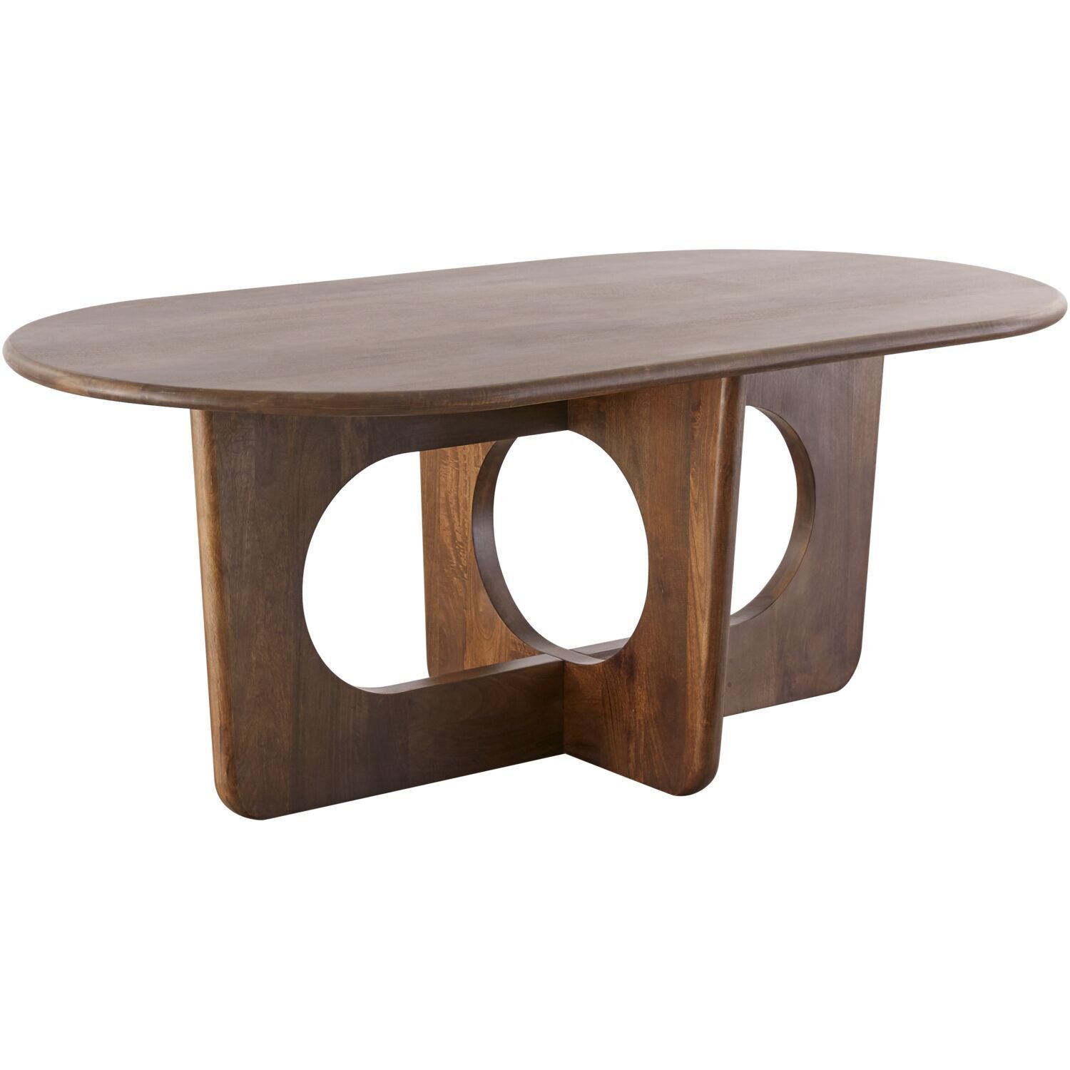 Eettafel Aseri mangohout 180x90 cm Deens ovaal