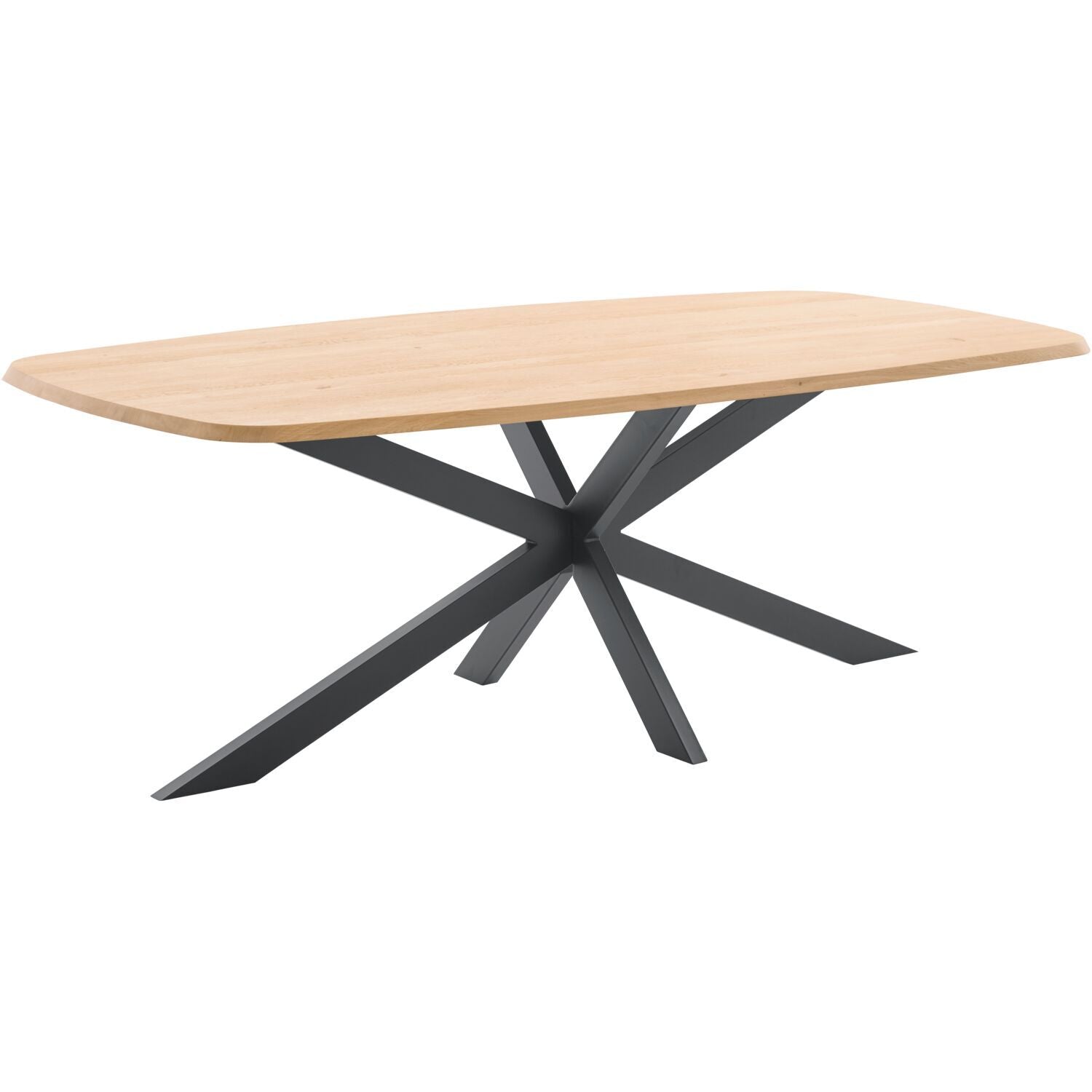 Eettafel Walden eikenhout 180x100 cm Deens ovaal