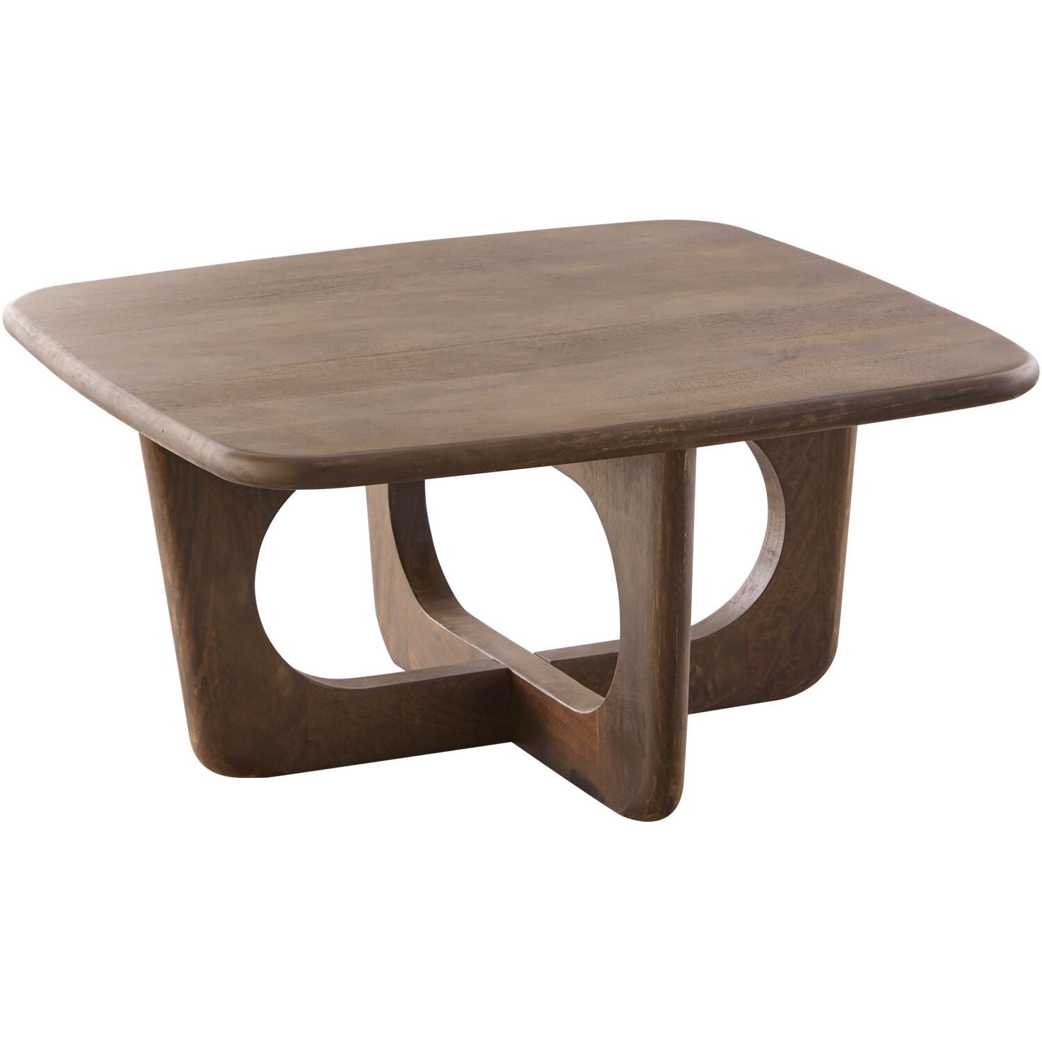Salontafel Aseri mangohout 70x70 cm vierkant