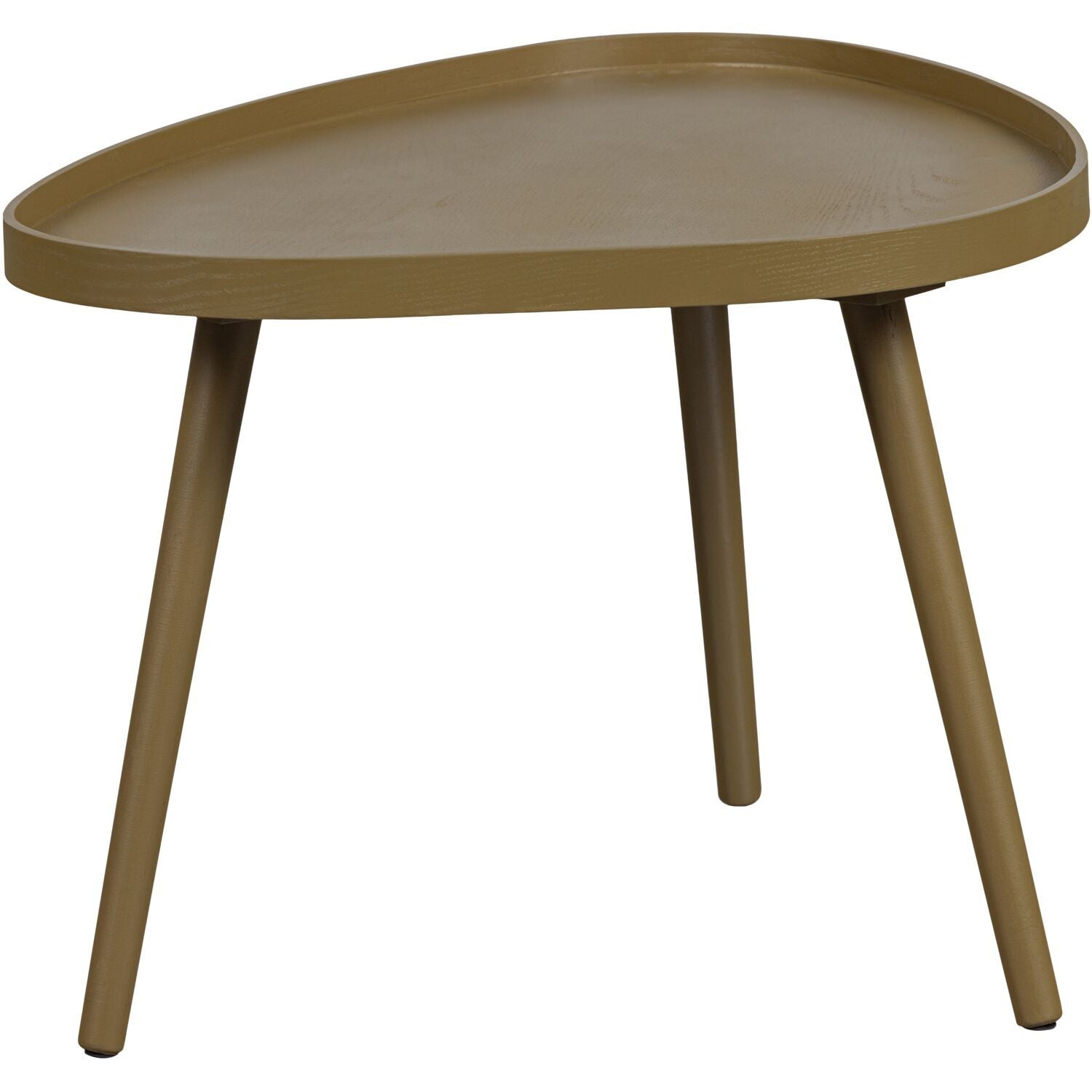 Bijzettafel Aviro 61 cm bruin organisch