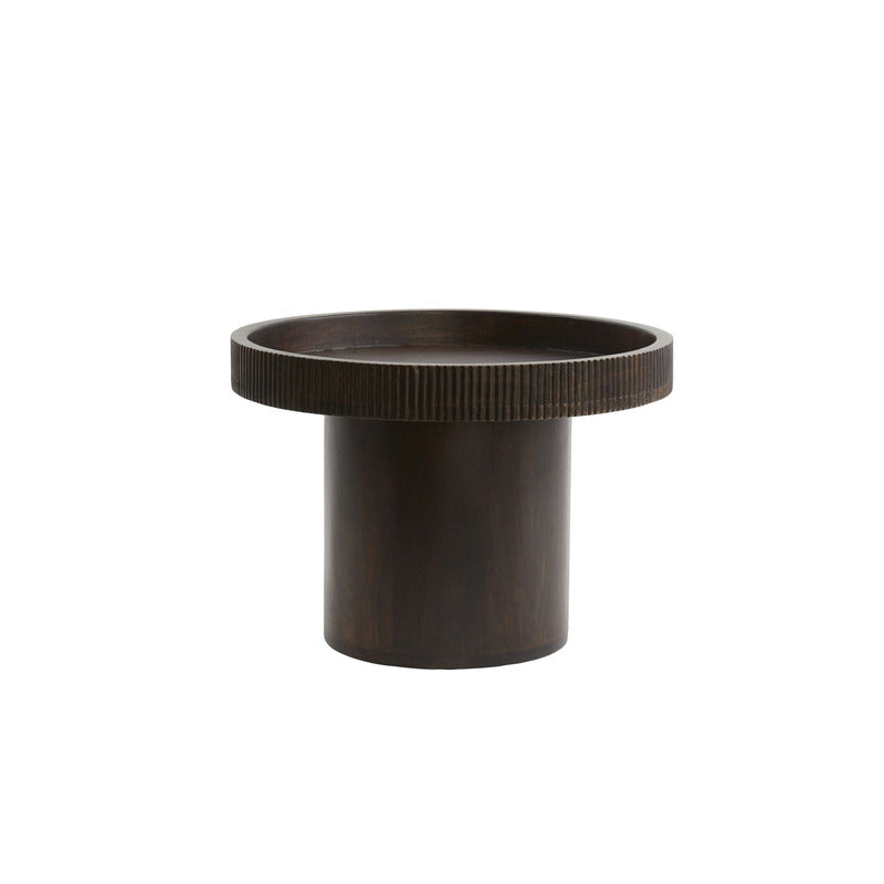 Bijzettafel Kalomo small hout roodbruin