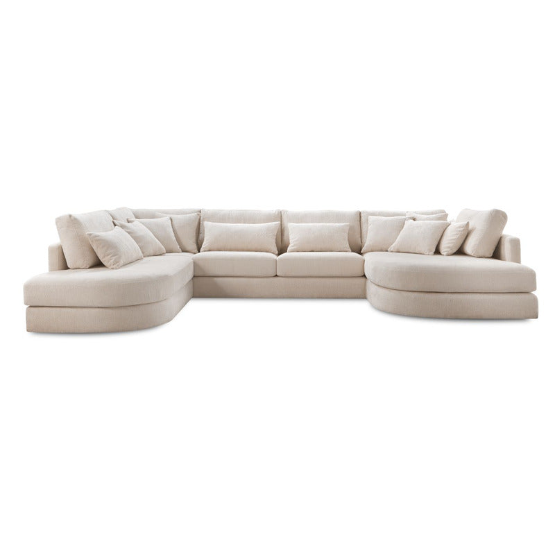 Elementenbank links Parosa beige