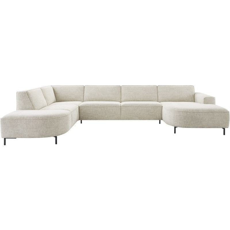 Hoekbank links Carolina beige