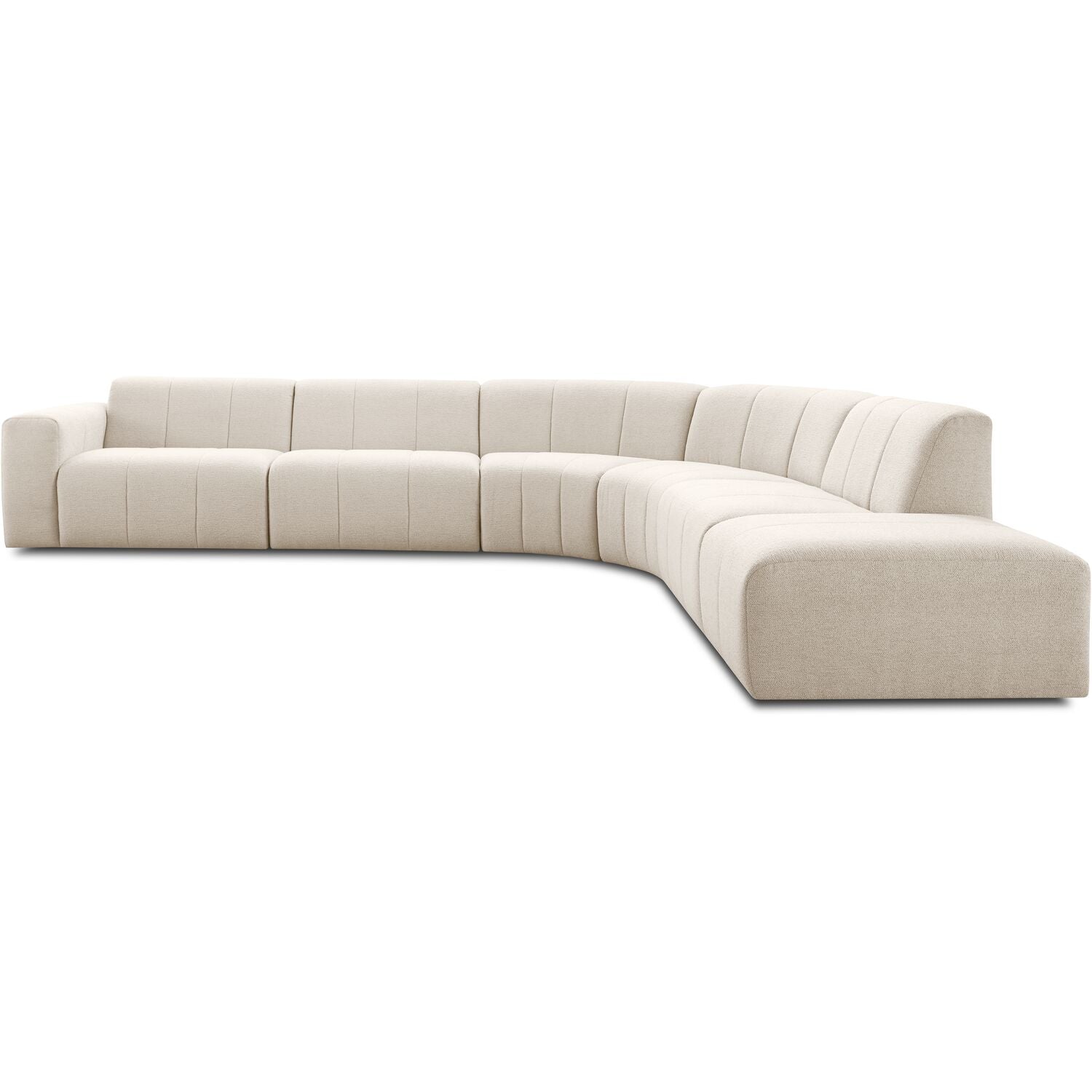 Elementenbank rechts Lurnio beige