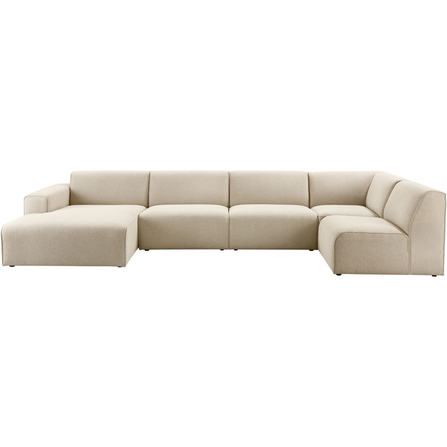 Elementenbank rechts Lagonia beige