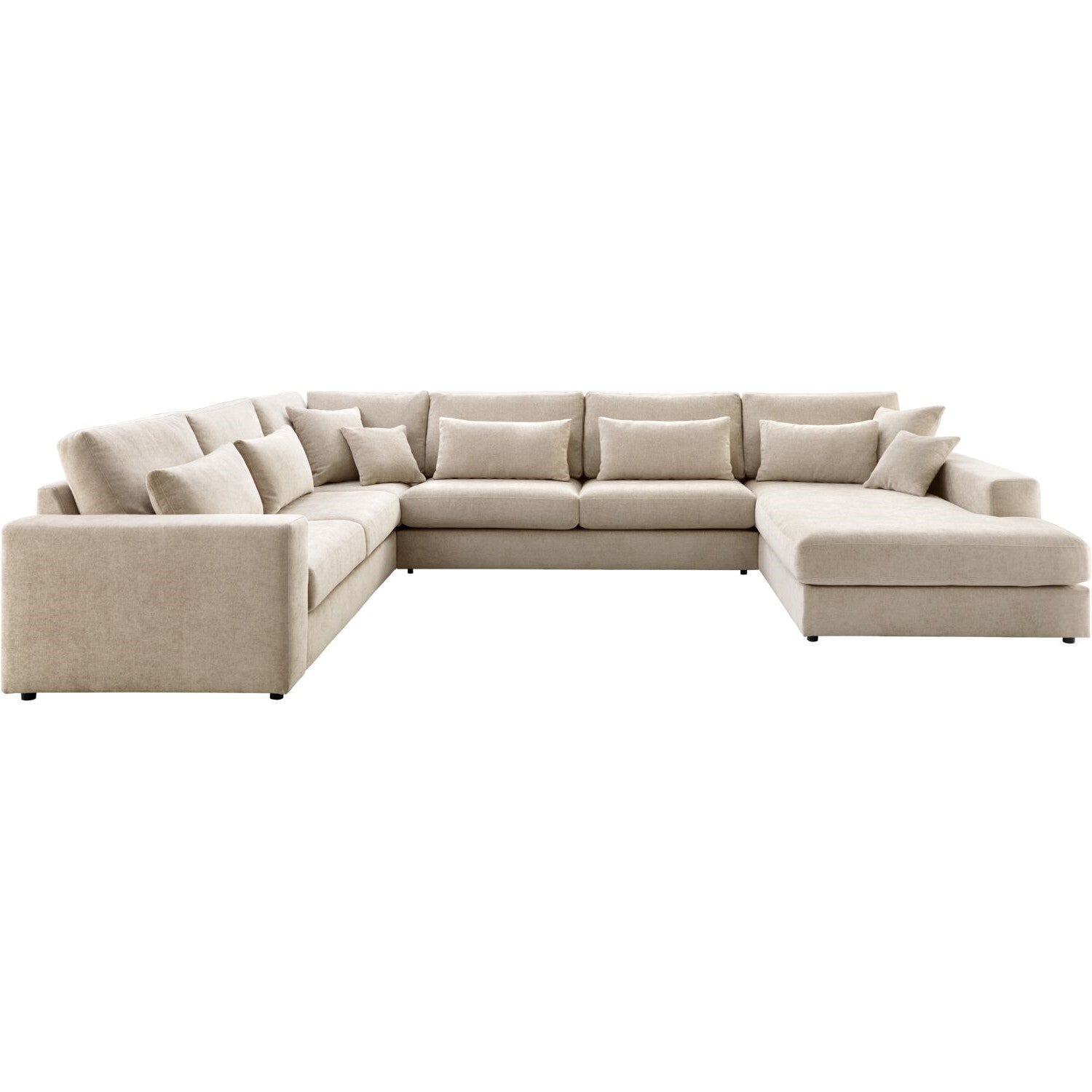 Hoekbank links Rovella beige