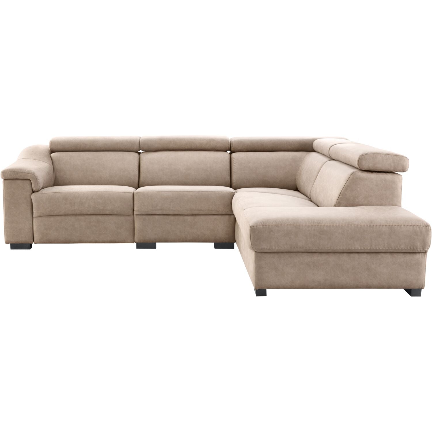 Hoekbank rechts Celino met relax beige
