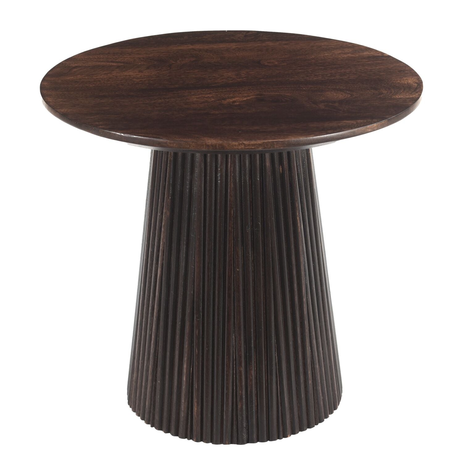 Bijzettafel Salvatora mangohout walnut