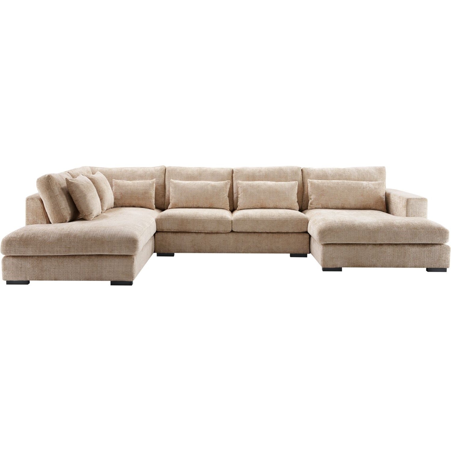Elementenbank links Comiso beige