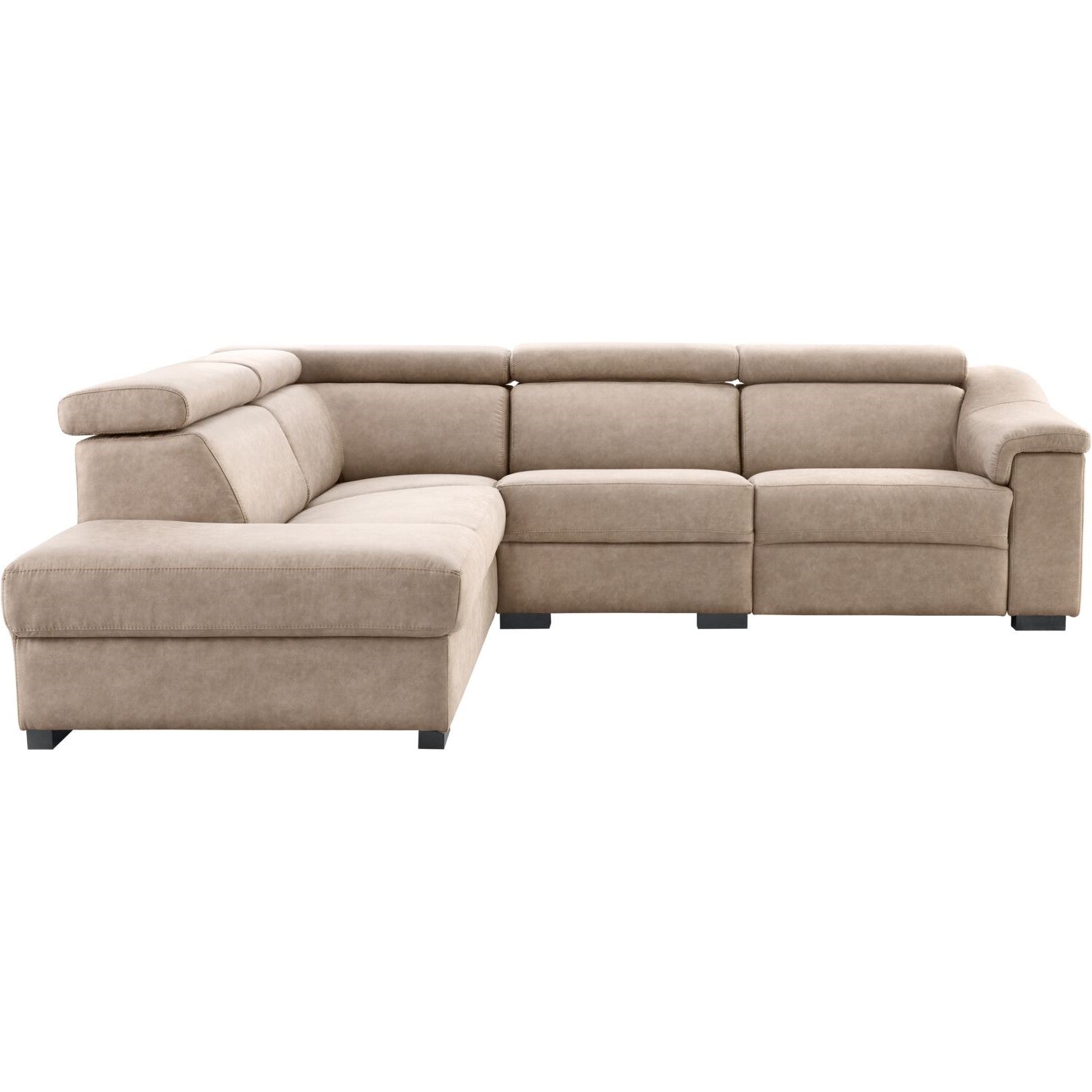 Hoekbank links Celino met relax beige