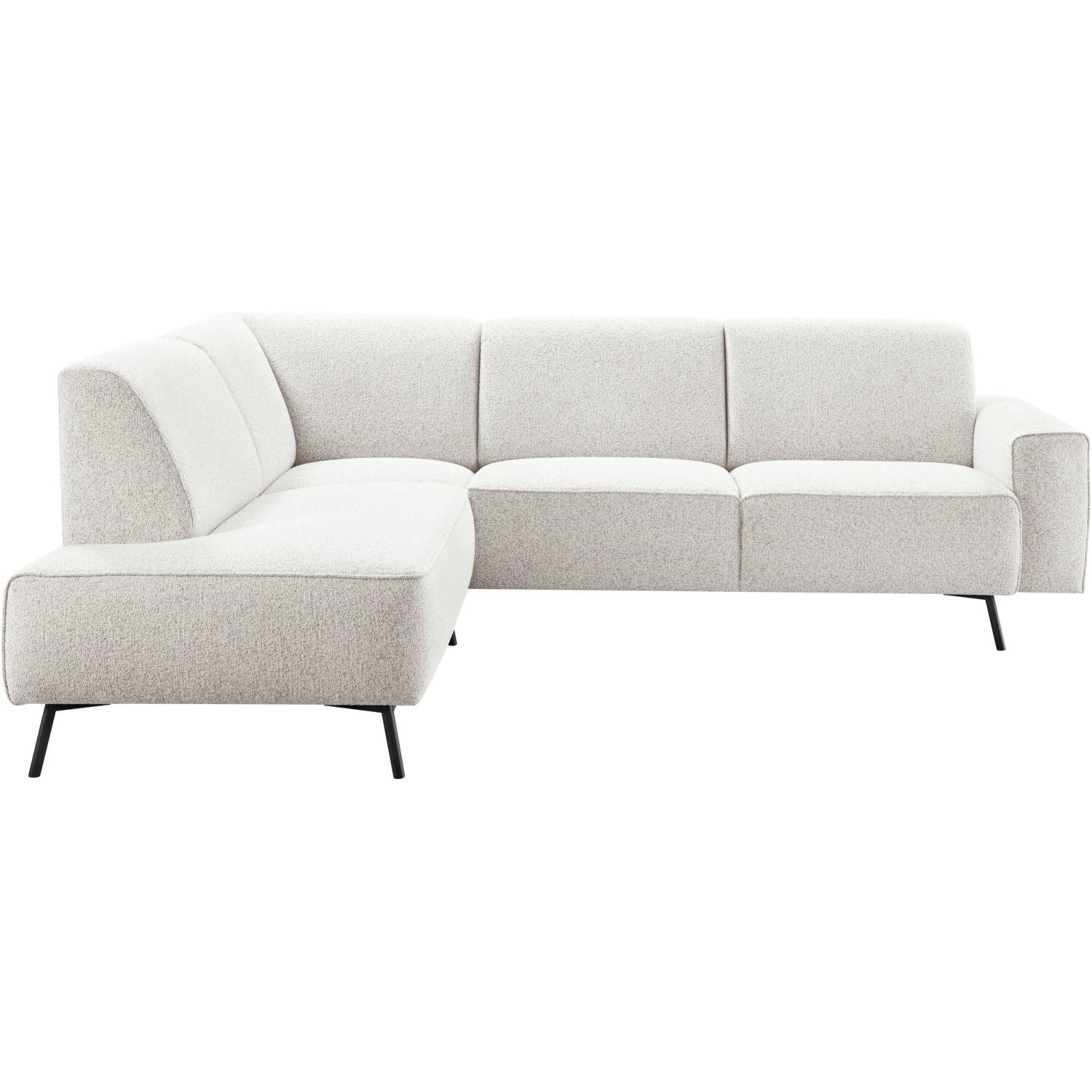 Hoekbank links Cachira lichtgrijs