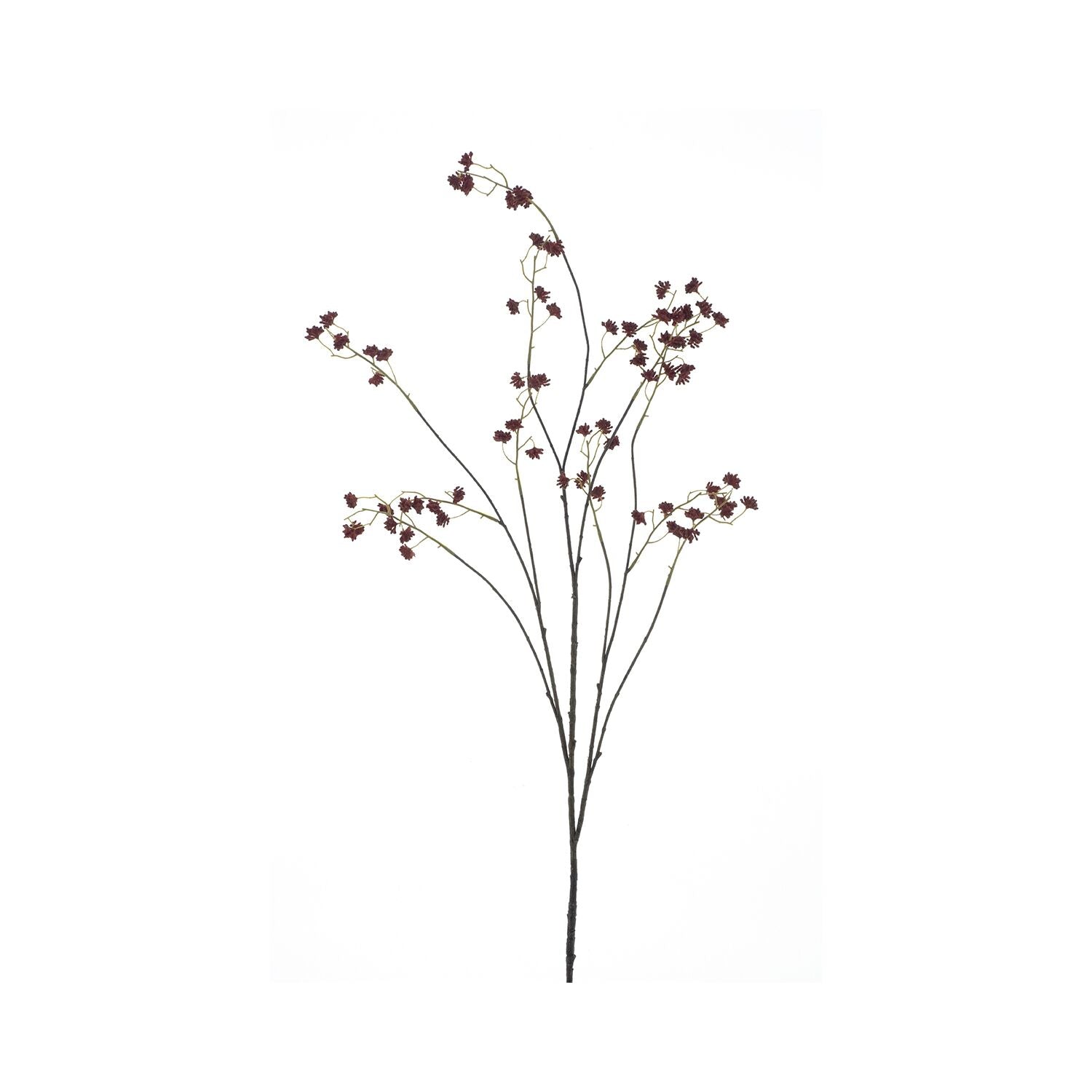 WKunstbloem Mini gipskruid rood