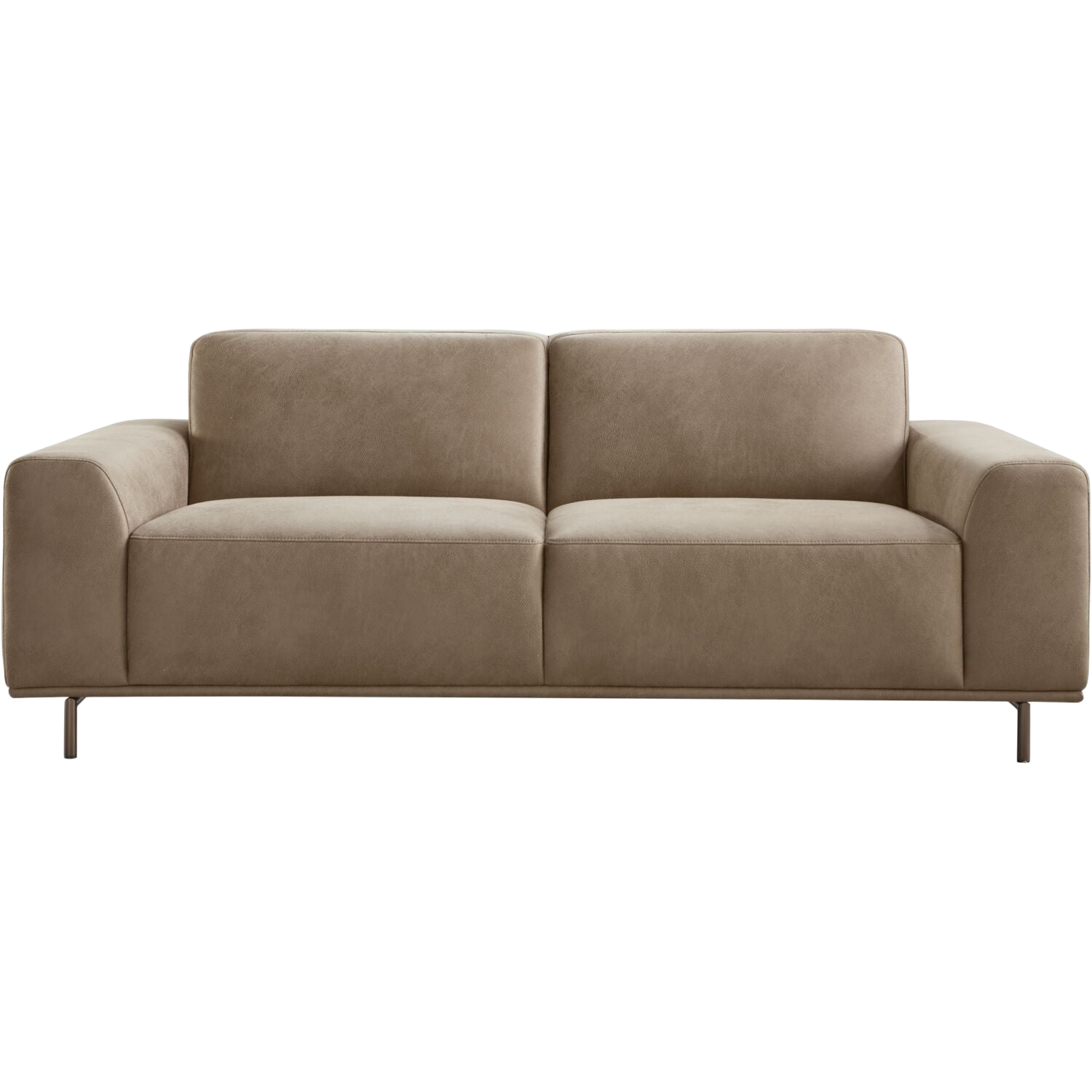 2,5 zitsbank Pantini microleder bruin premium comfort