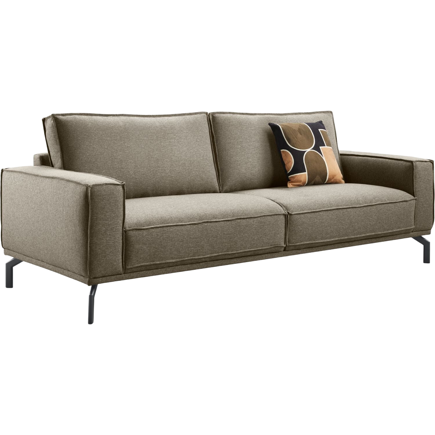 2 zitsbank Alburg groen premium comfort