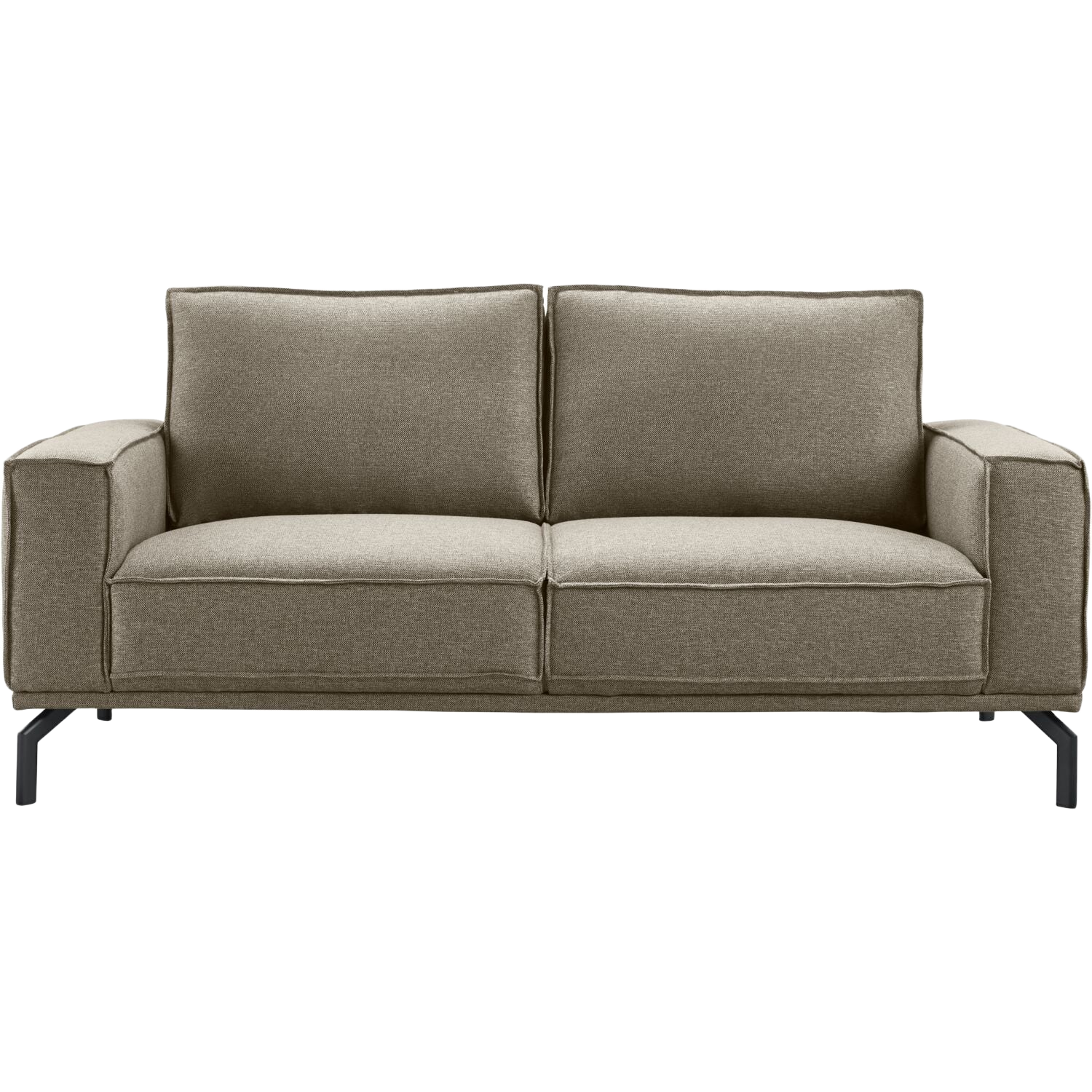2,5 zitsbank Alburg groen basic comfort