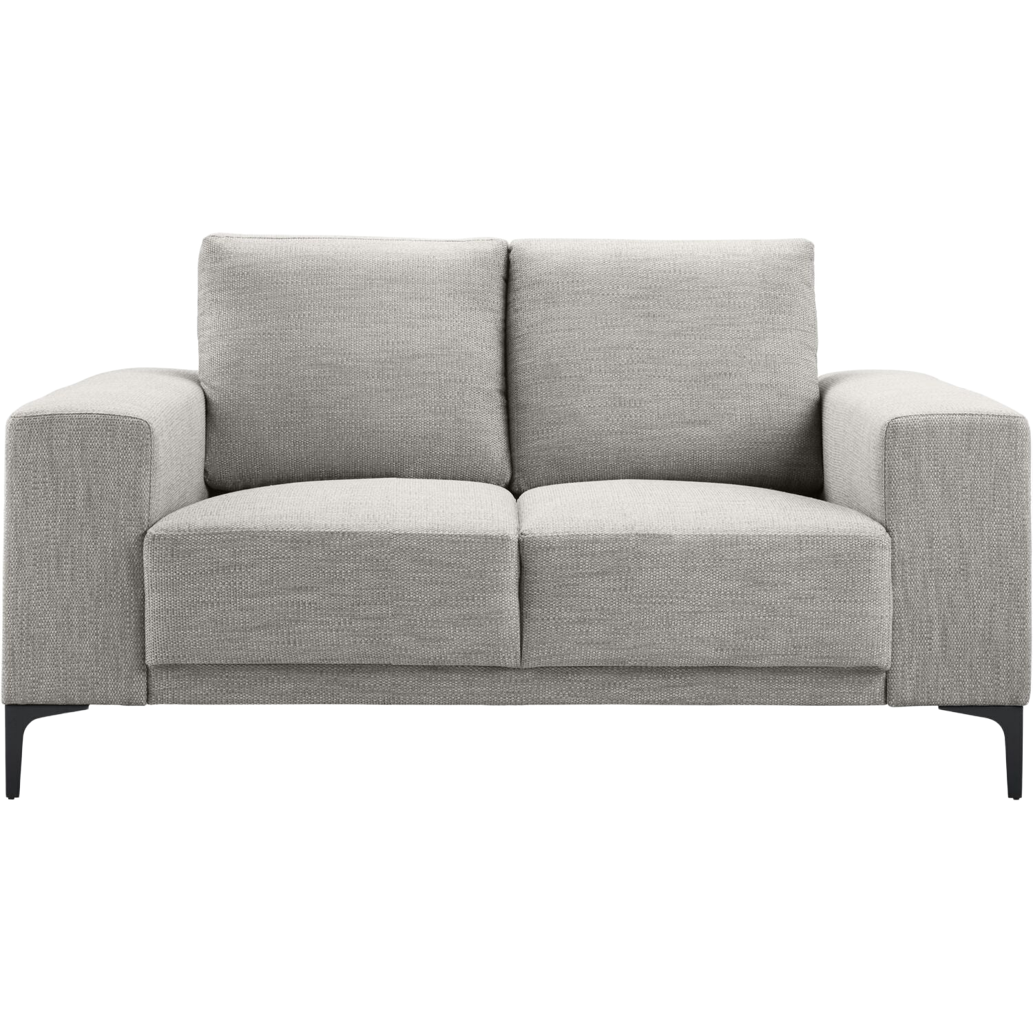 2 zitsbank Clanton grijs basic comfort