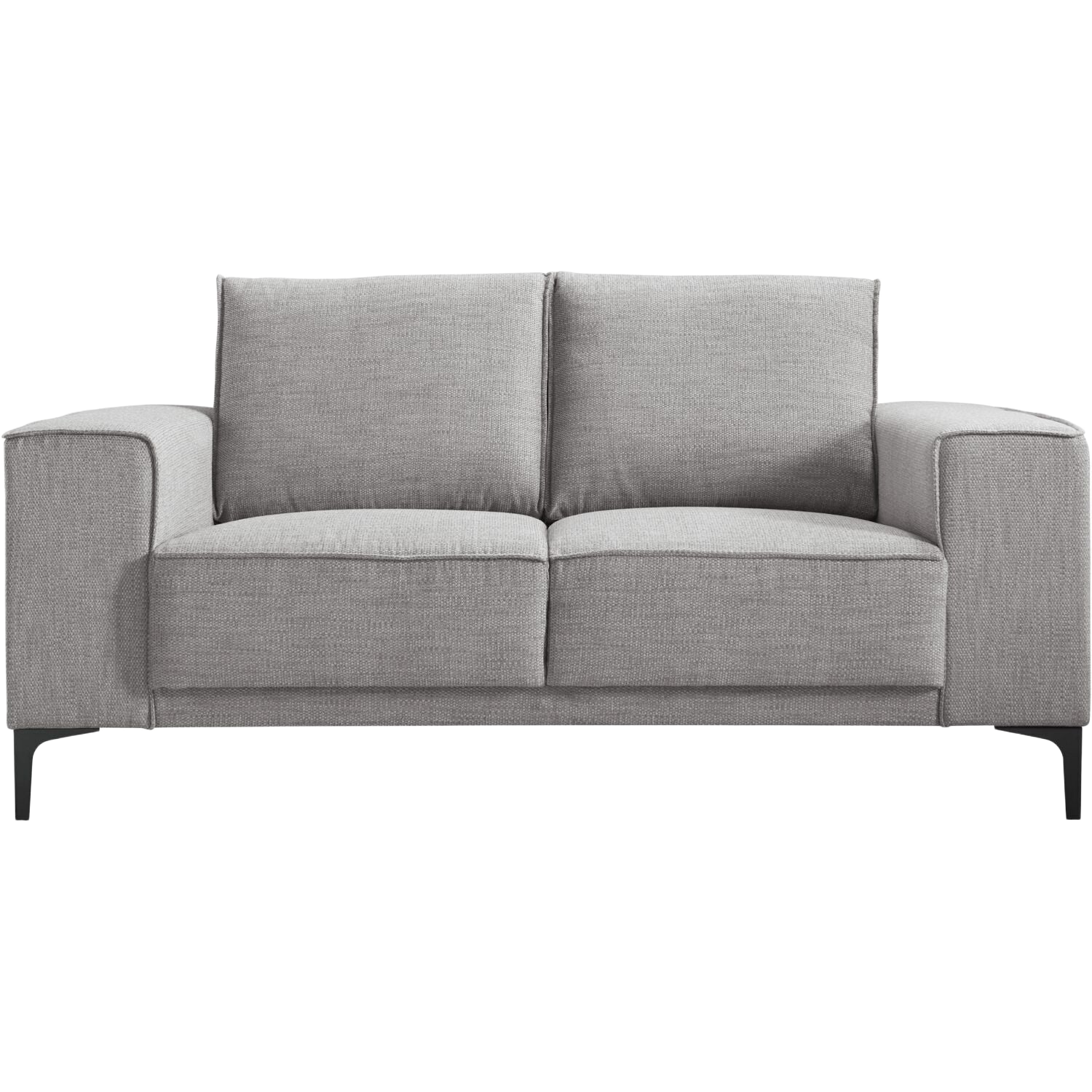 2 zitsbank Calira grijs basic comfort