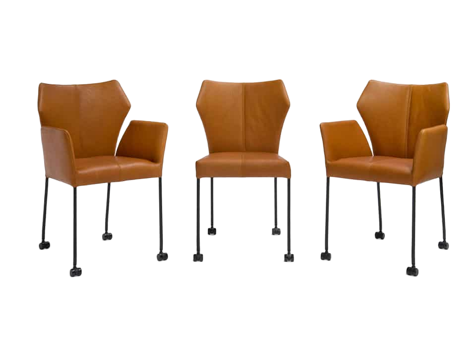 Eetkamerstoel Fly arm – wiel