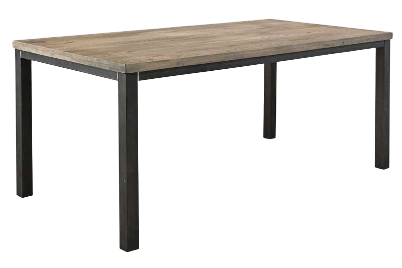 Eettafel Hevano eikenhout 130x80 cm rechthoekig