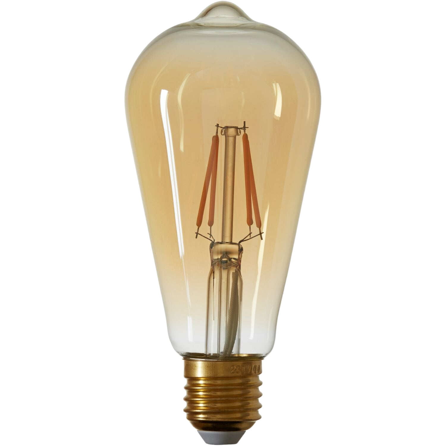 E27 Ledlamp Luce amber 4 Watt 6,4 cm hoekig