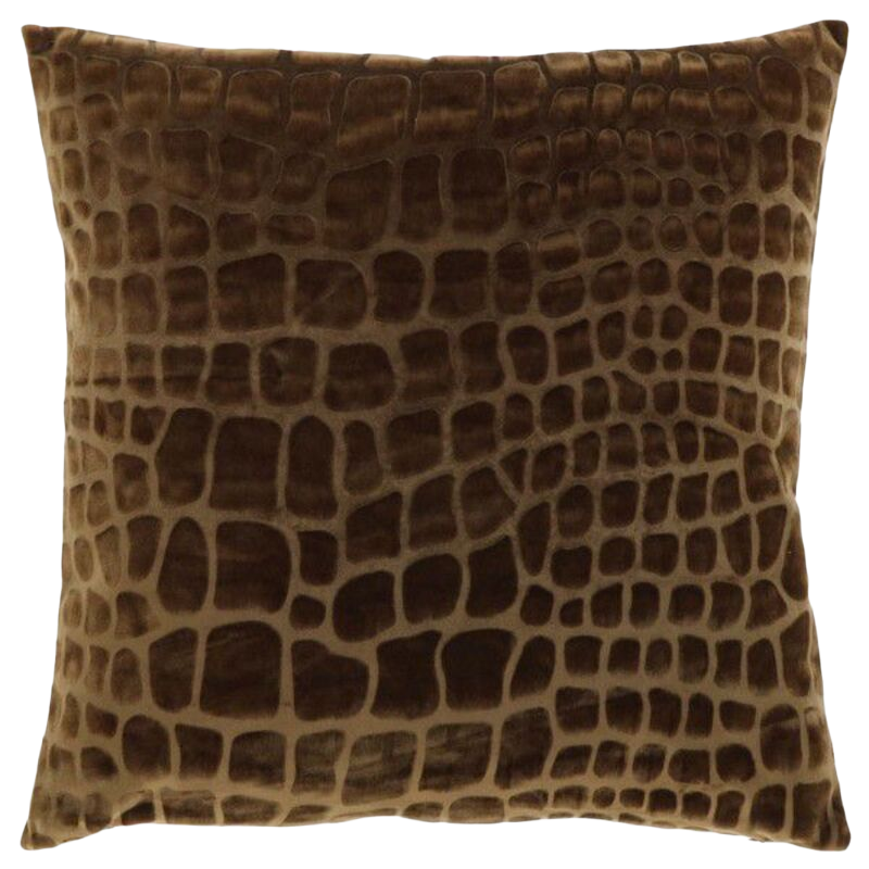 Sierkussen Vestreno 45x45 coconut bruin