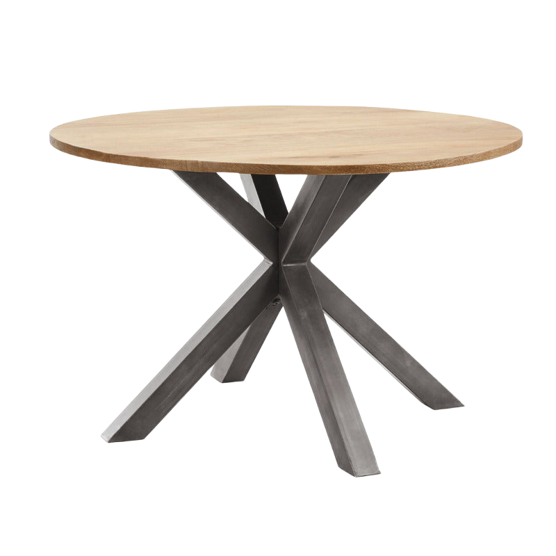 Eettafel Mesola mangohout 140 cm rond natural