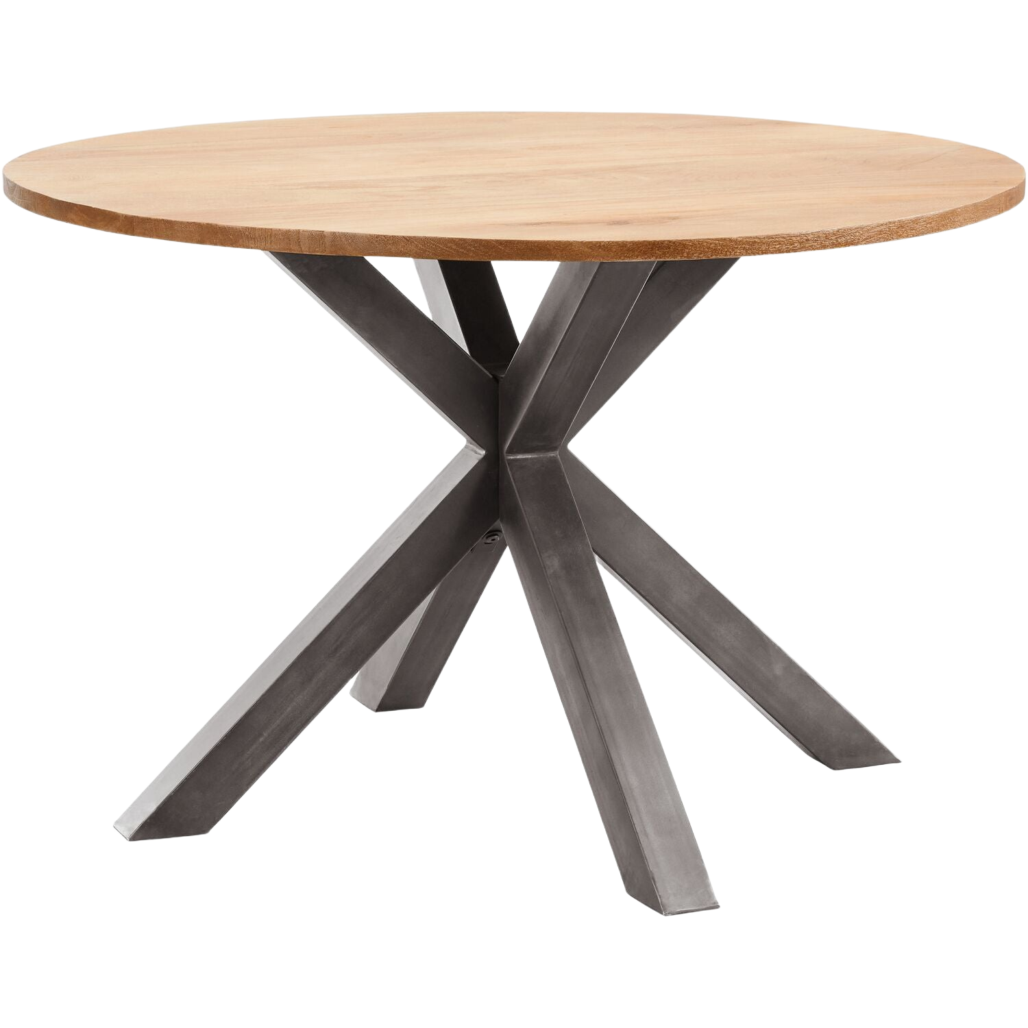 Eettafel Mesola mangohout 120 cm rond natural
