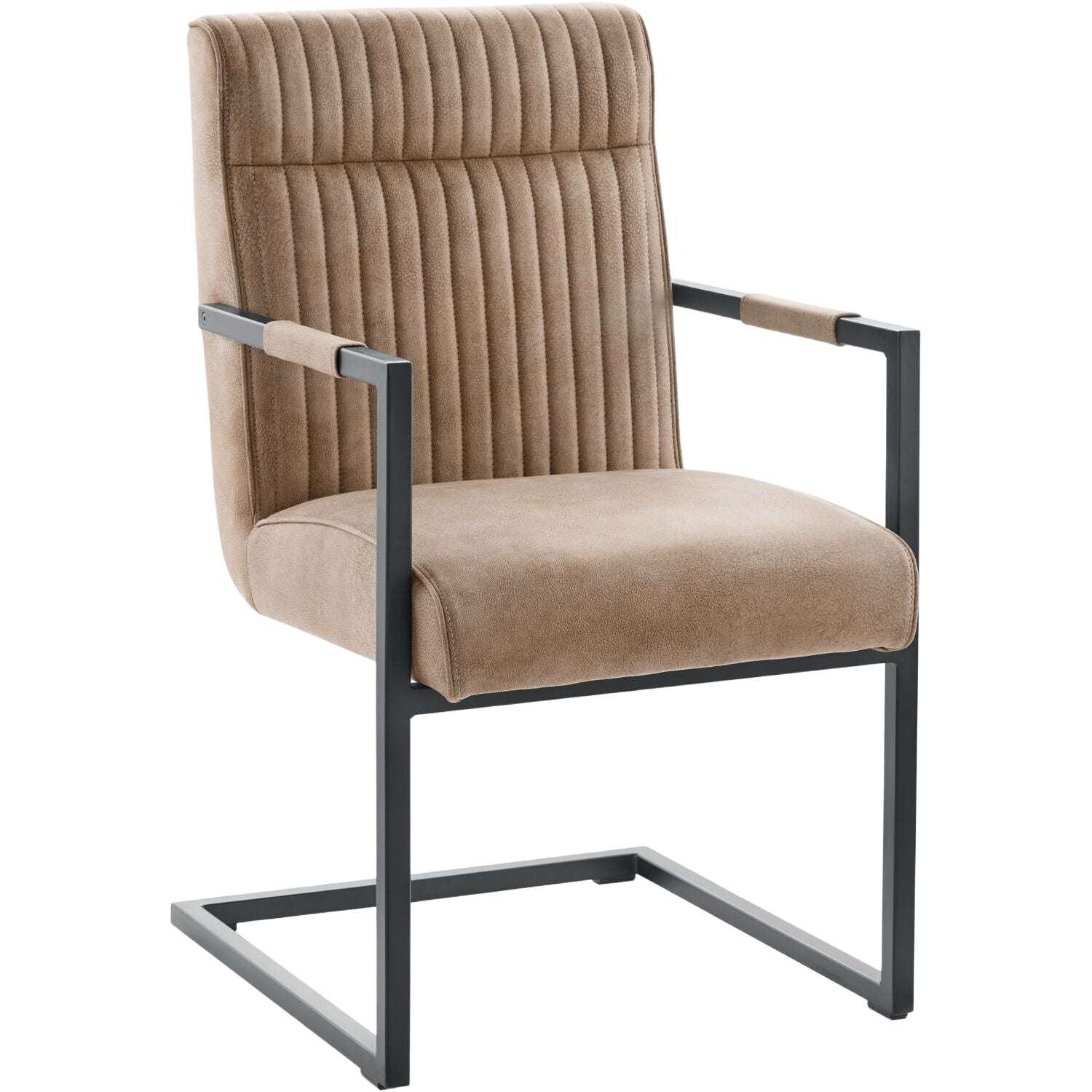 Eetkamerstoel Dantero microvezel taupe