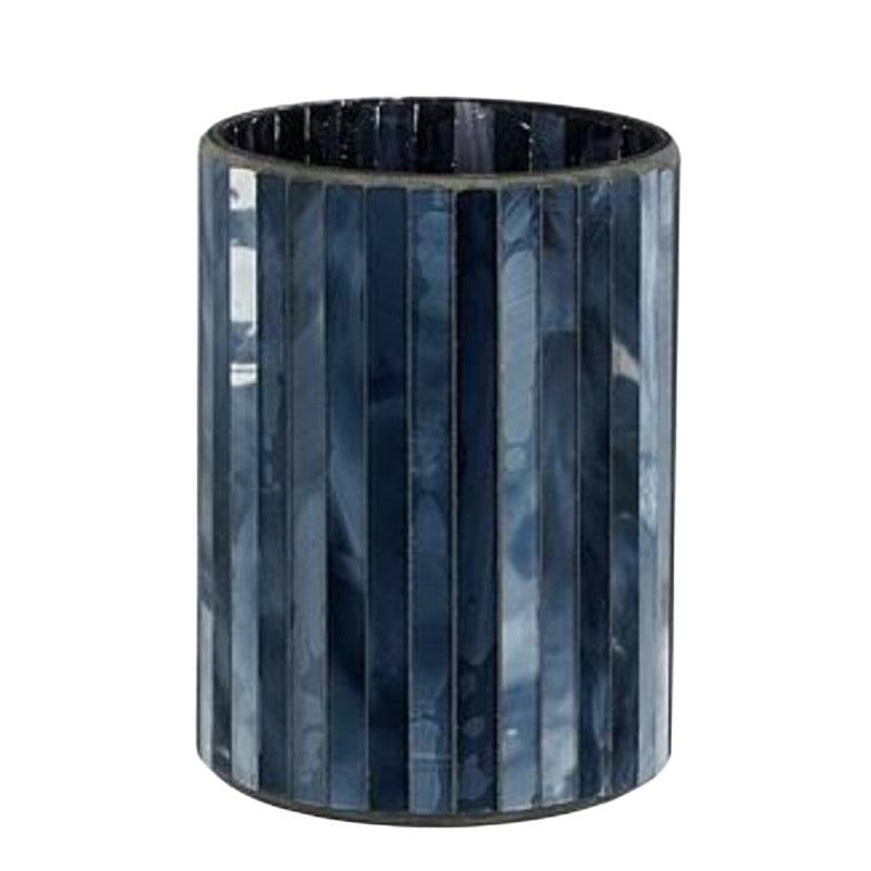 Theelichthouder Besazio M blauw