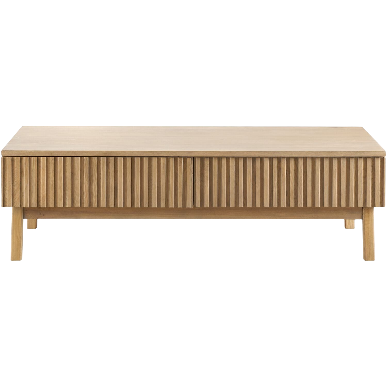 Salontafel Arrosto eikenhout 70x135 cm rechthoekig light roast