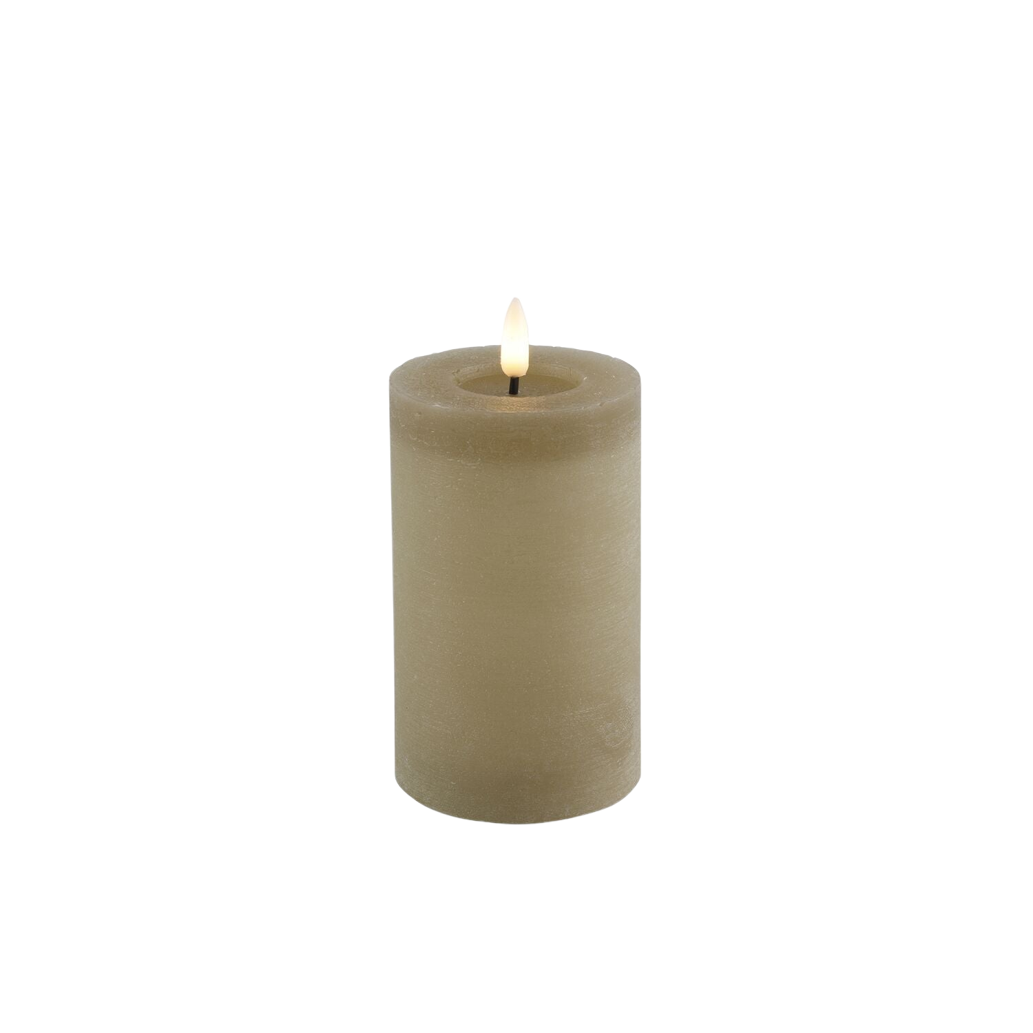 Stompkaars Benevento Led medium beige rond