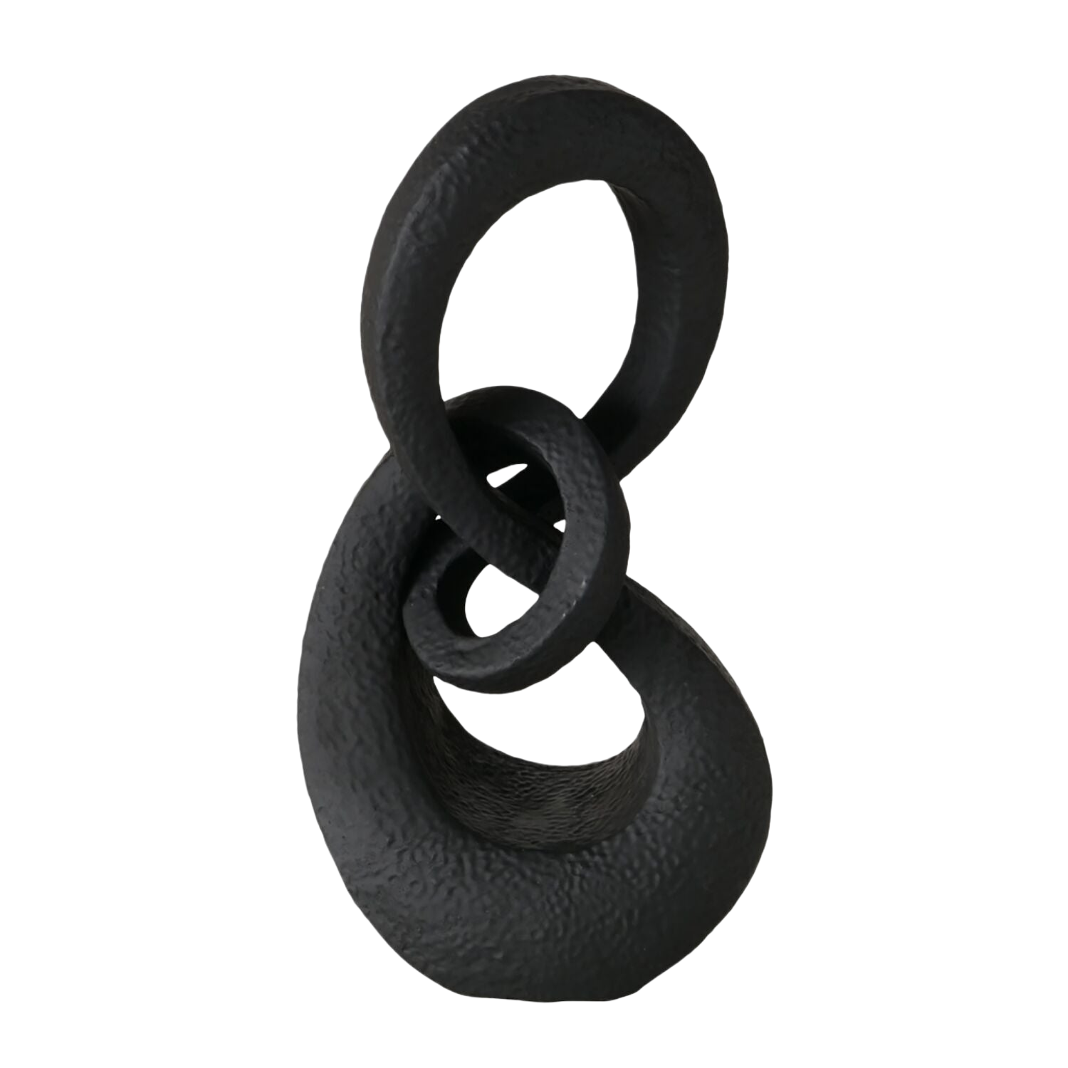 Decoratiebeeld Predore mat zwart