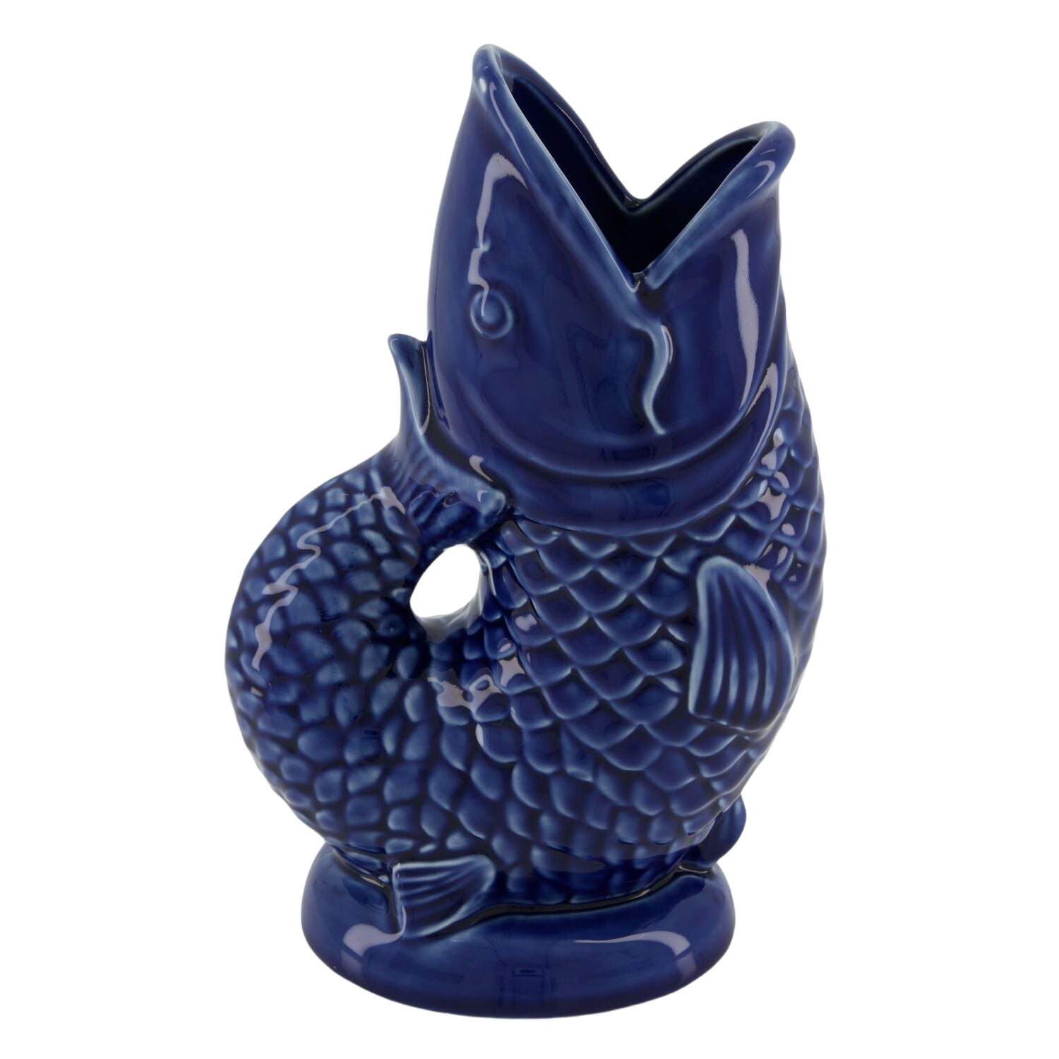 Vaas Trissino vis blauw