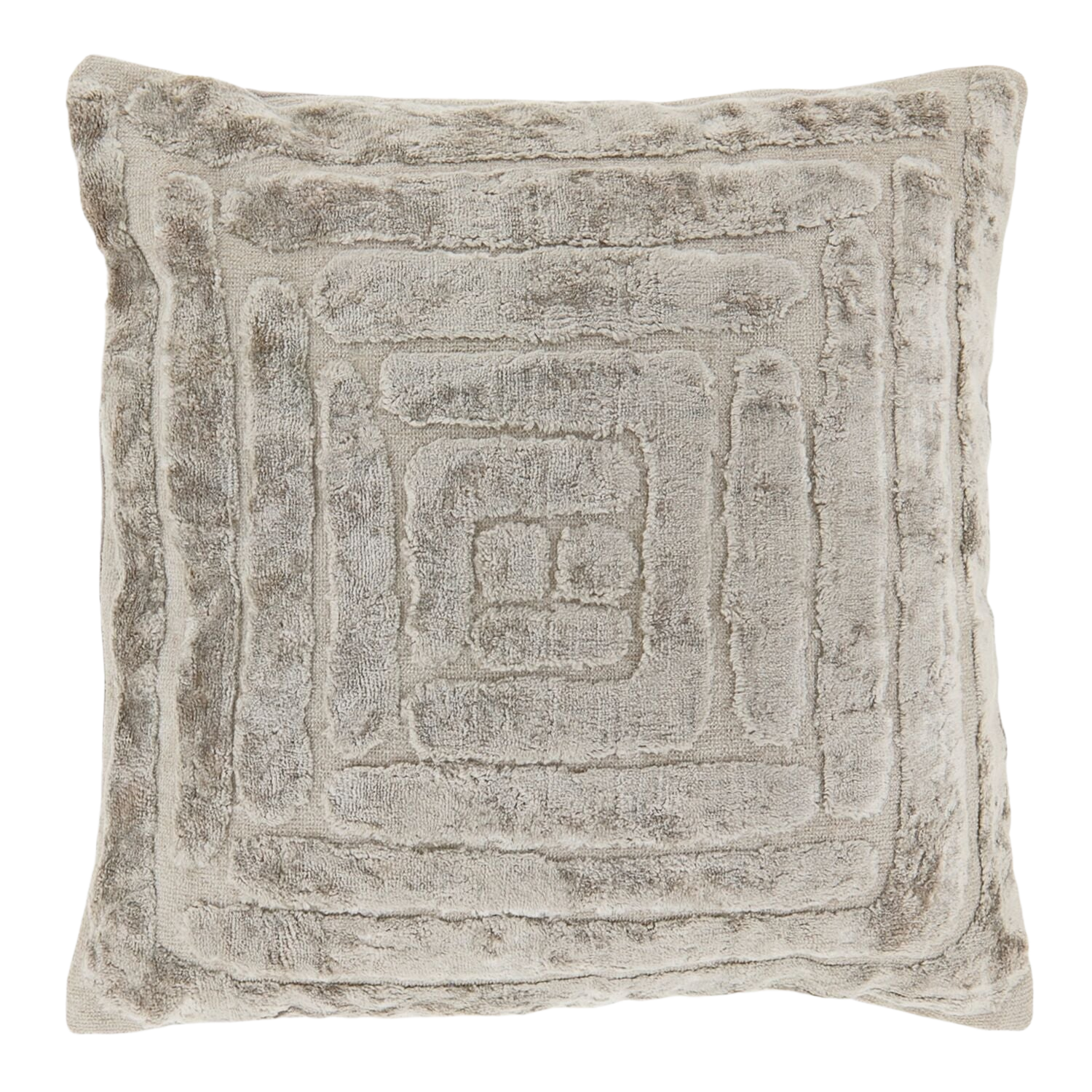 Sierkussen Banchette 45x45 cm grijs