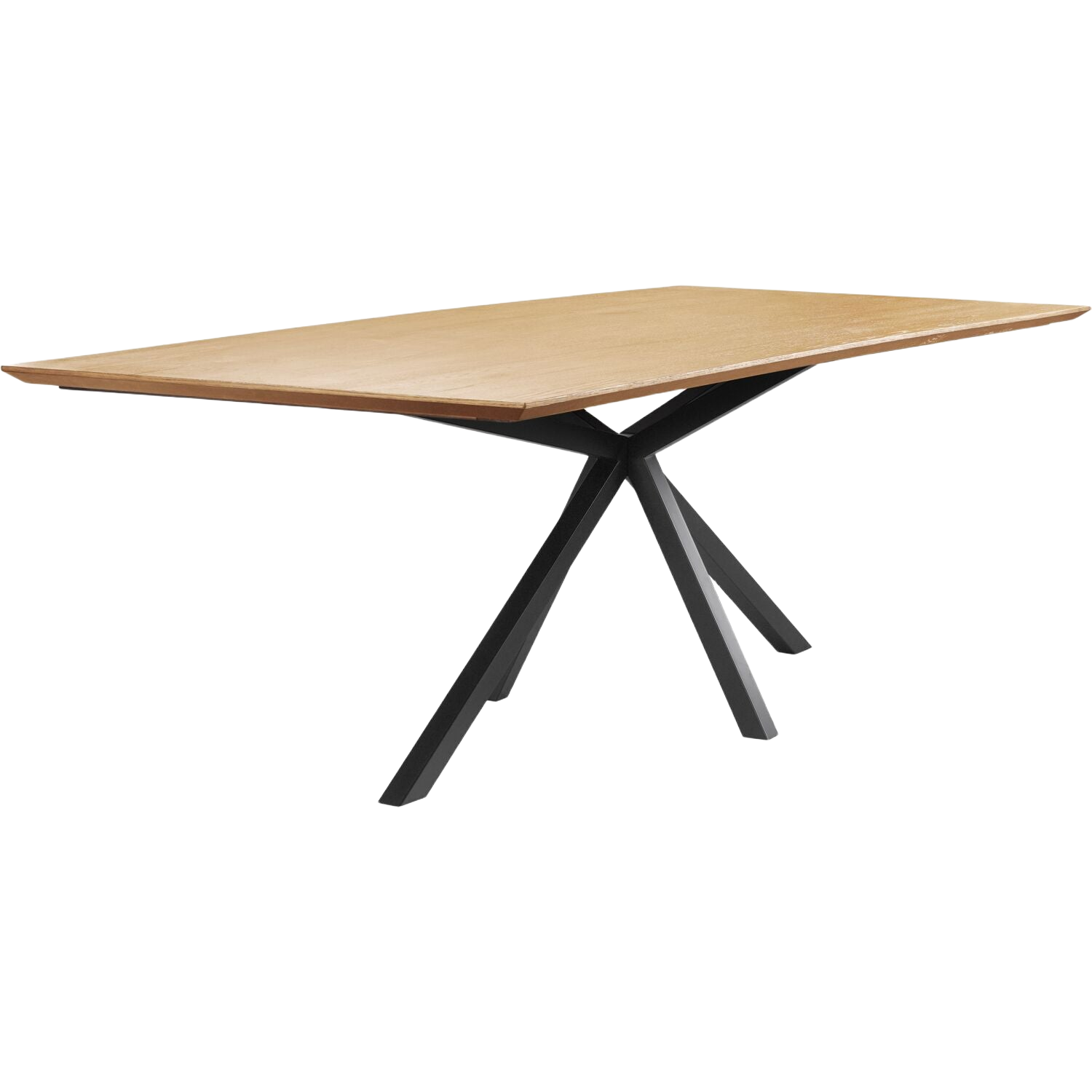 Eettafel Belvio 180x95 cm rechthoekig light oak